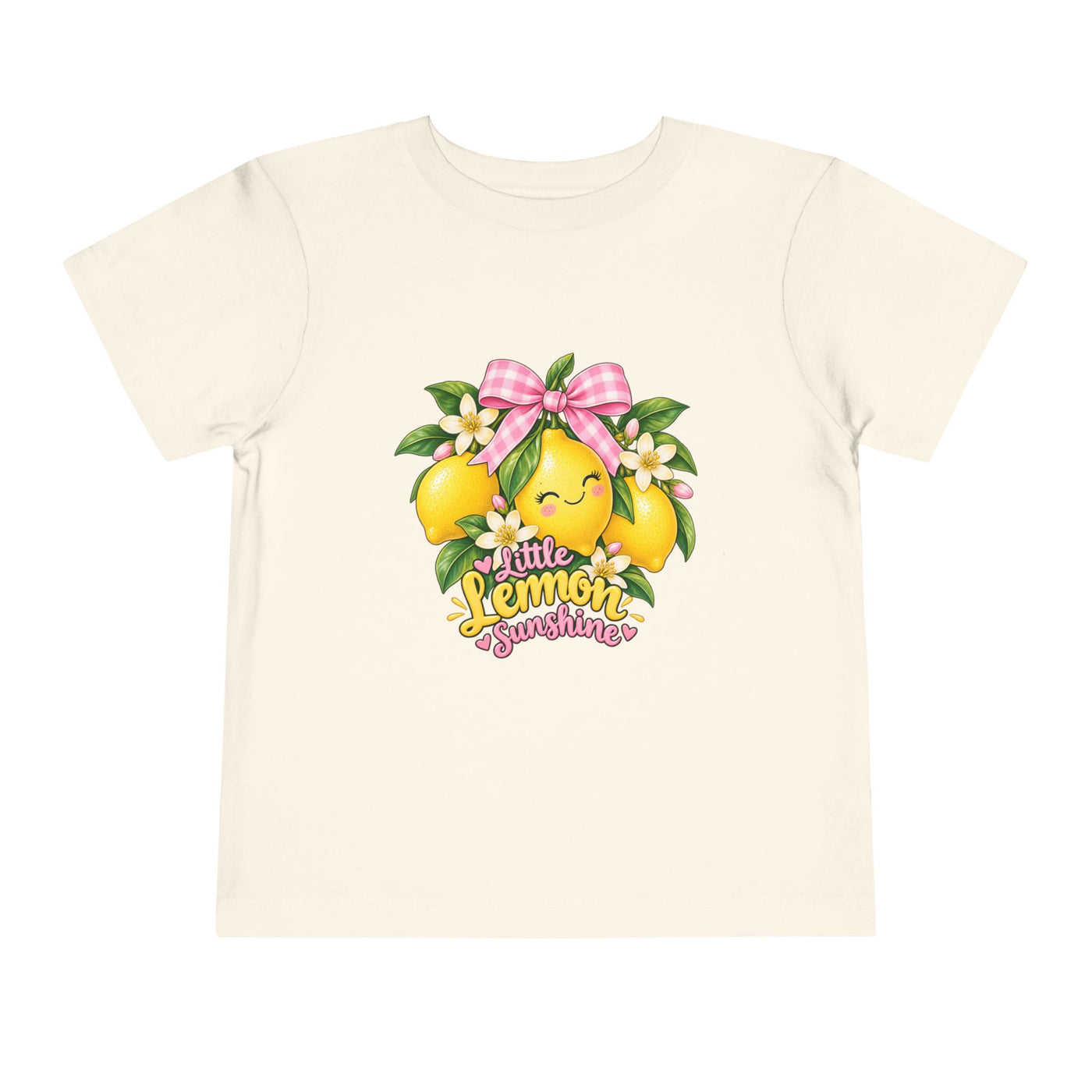 Toddler Tee — Little Lemon Sunshine Cute Fruit Graphic Shirt