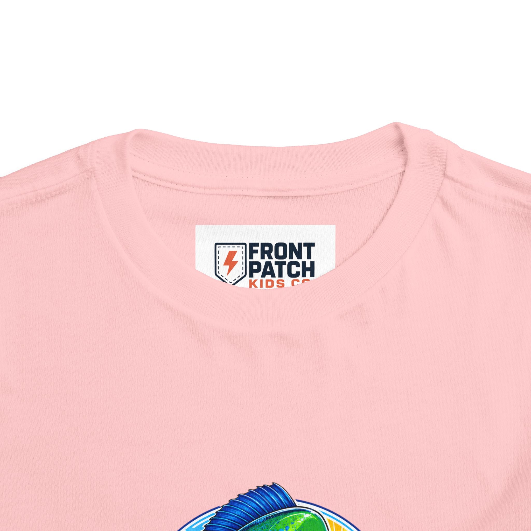 Toddler Tee — Colorful Mahi Mahi Fish Surf Ocean Graphic