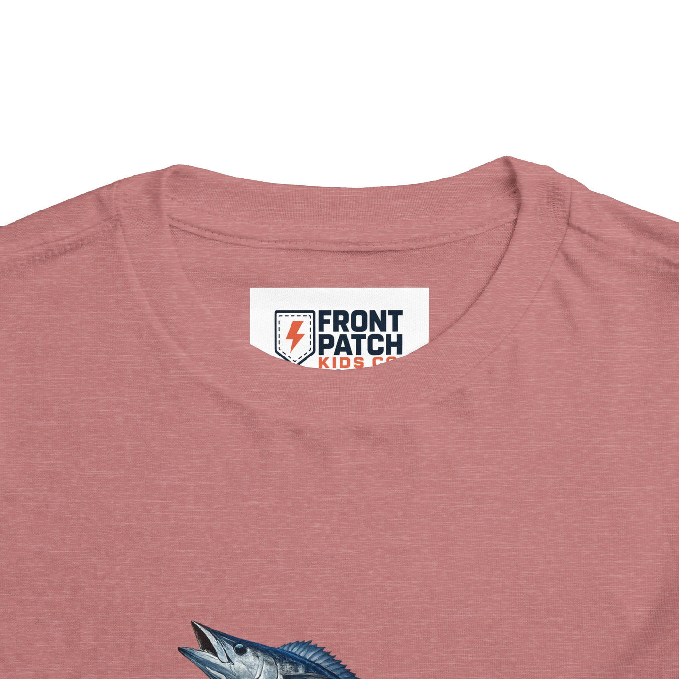 Toddler Tee - Blue Leaping Tuna Fish Graphic