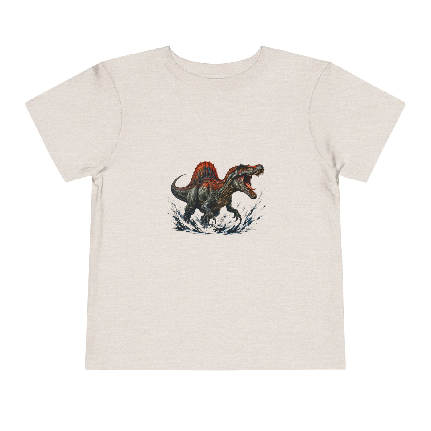 Toddler Tee — Roaring Spinosaurus Dinosaur Graphic Shirt