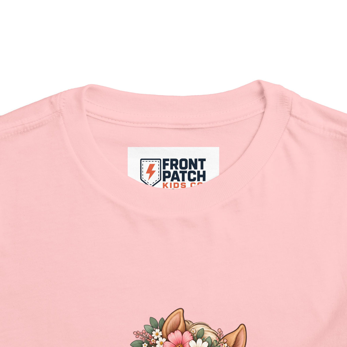 Toddler Tee — Floral Corgi "Pony Posse" Cute Dog Graphic