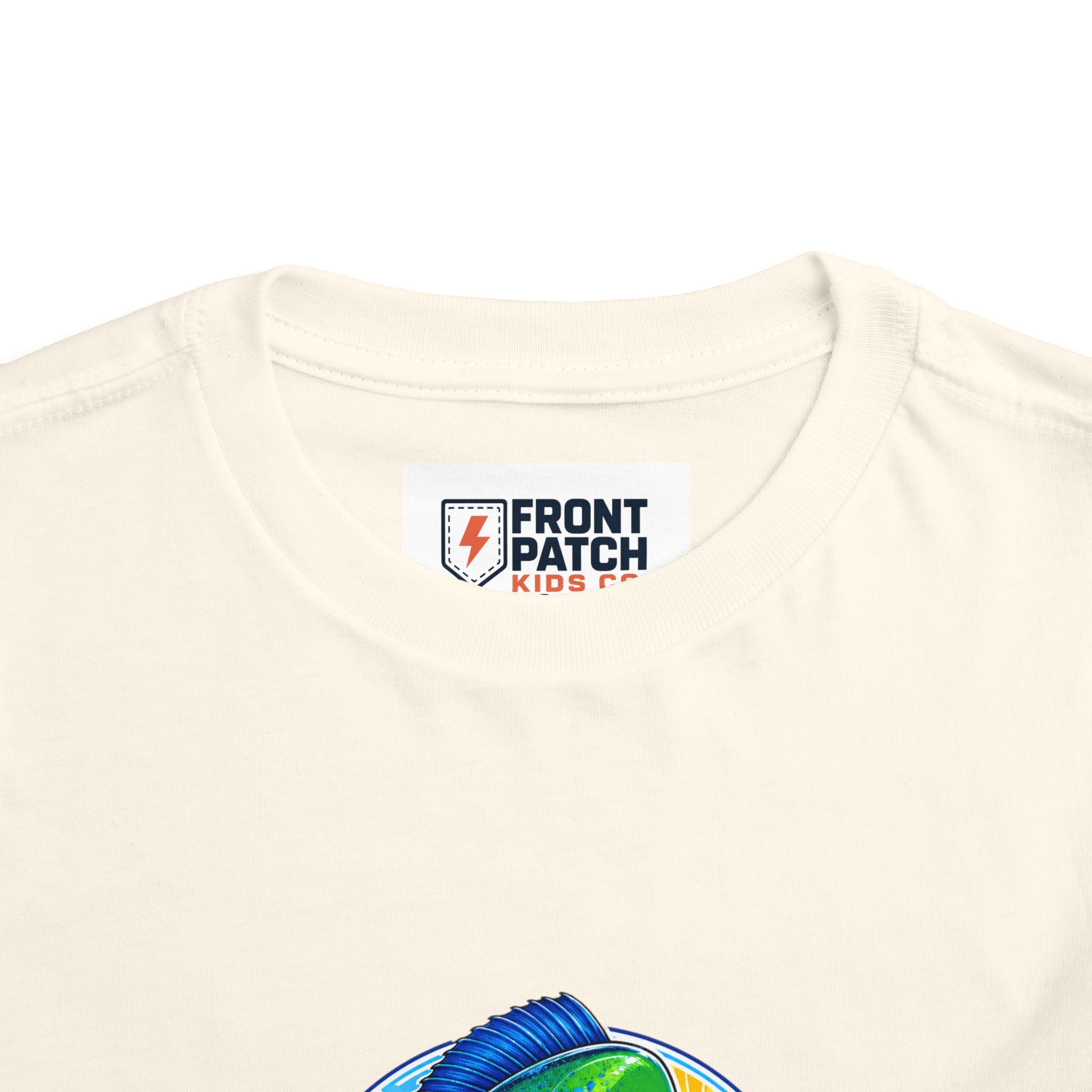 Toddler Tee — Colorful Mahi Mahi Fish Surf Ocean Graphic