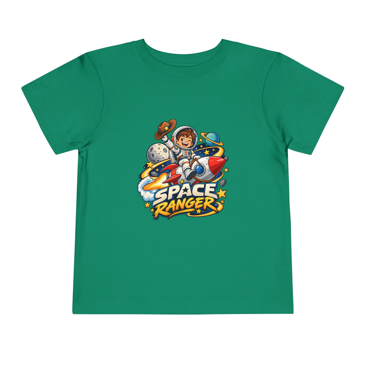 Space Ranger Toddler Tee — Cute Astronaut Kids Shirt