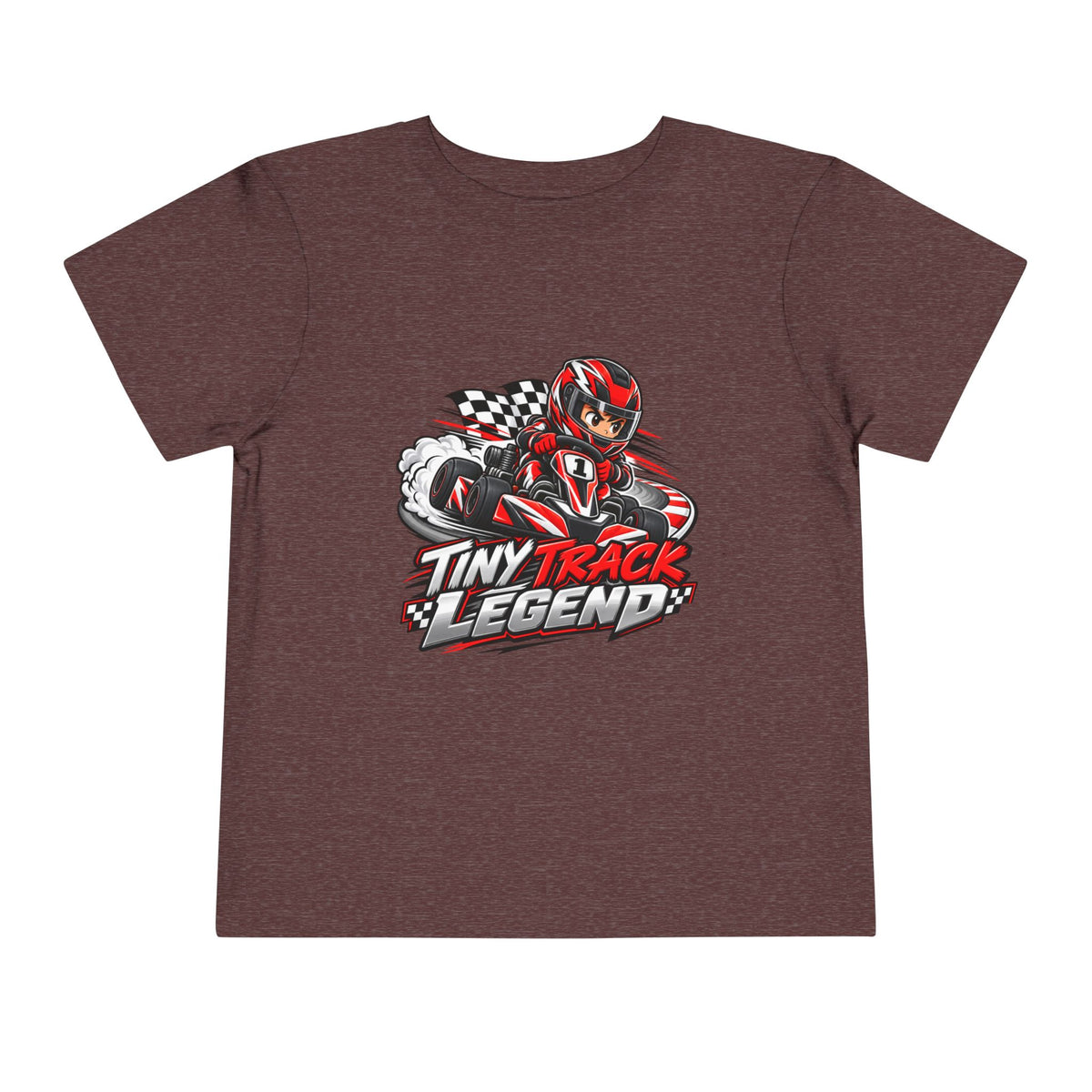 Toddler Tee — "Tiny Track Legend" Racing Car Graphic