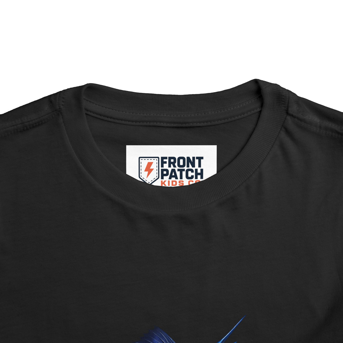 Toddler Tee – Blue Marlin Splash Fishing Shirt