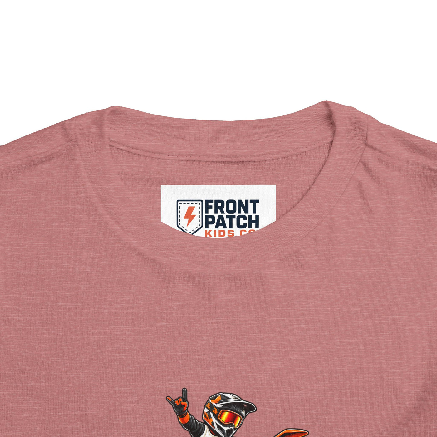Toddler Tee — "Full Send" Dirt Bike Graphic