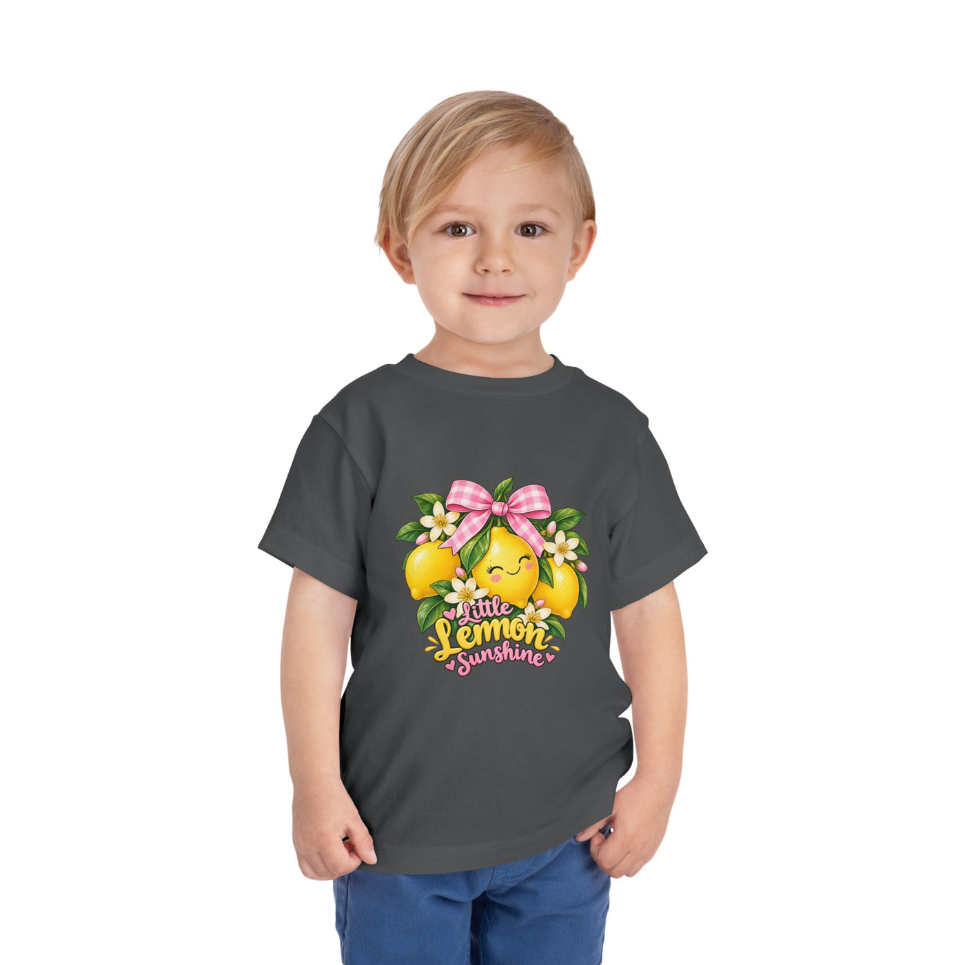 Toddler Tee — Little Lemon Sunshine Cute Fruit Graphic Shirt