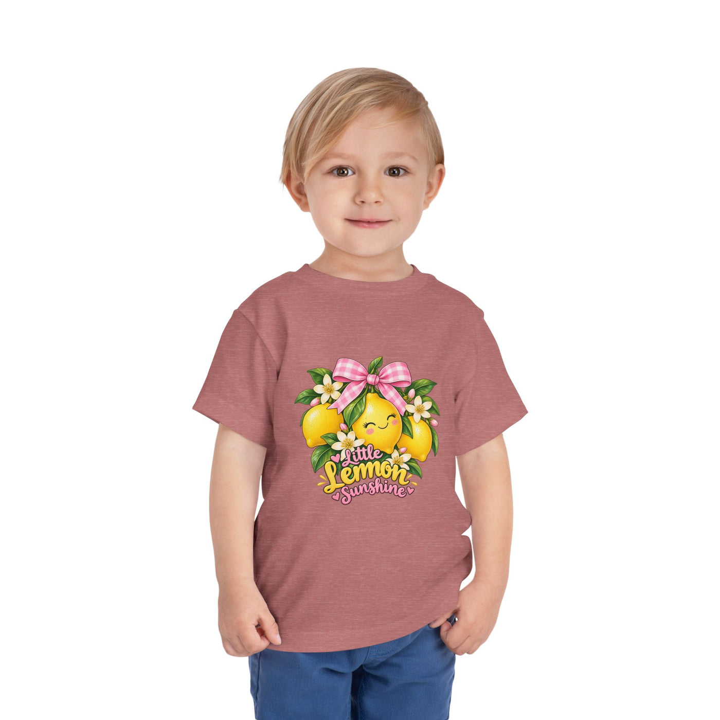 Toddler Tee — Little Lemon Sunshine Cute Fruit Graphic Shirt