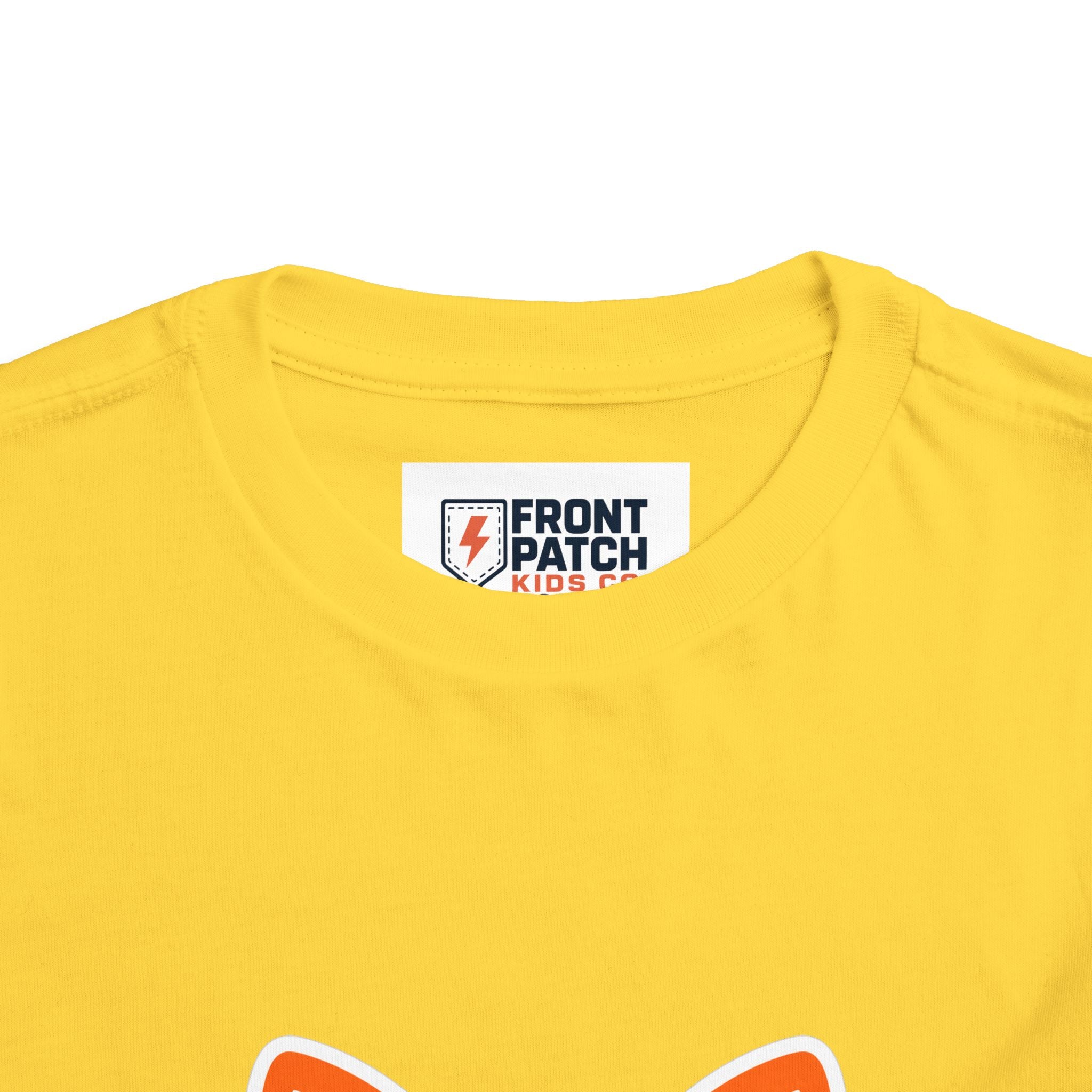 Toddler Tee — Cute Smiling Fox Face Kids Shirt
