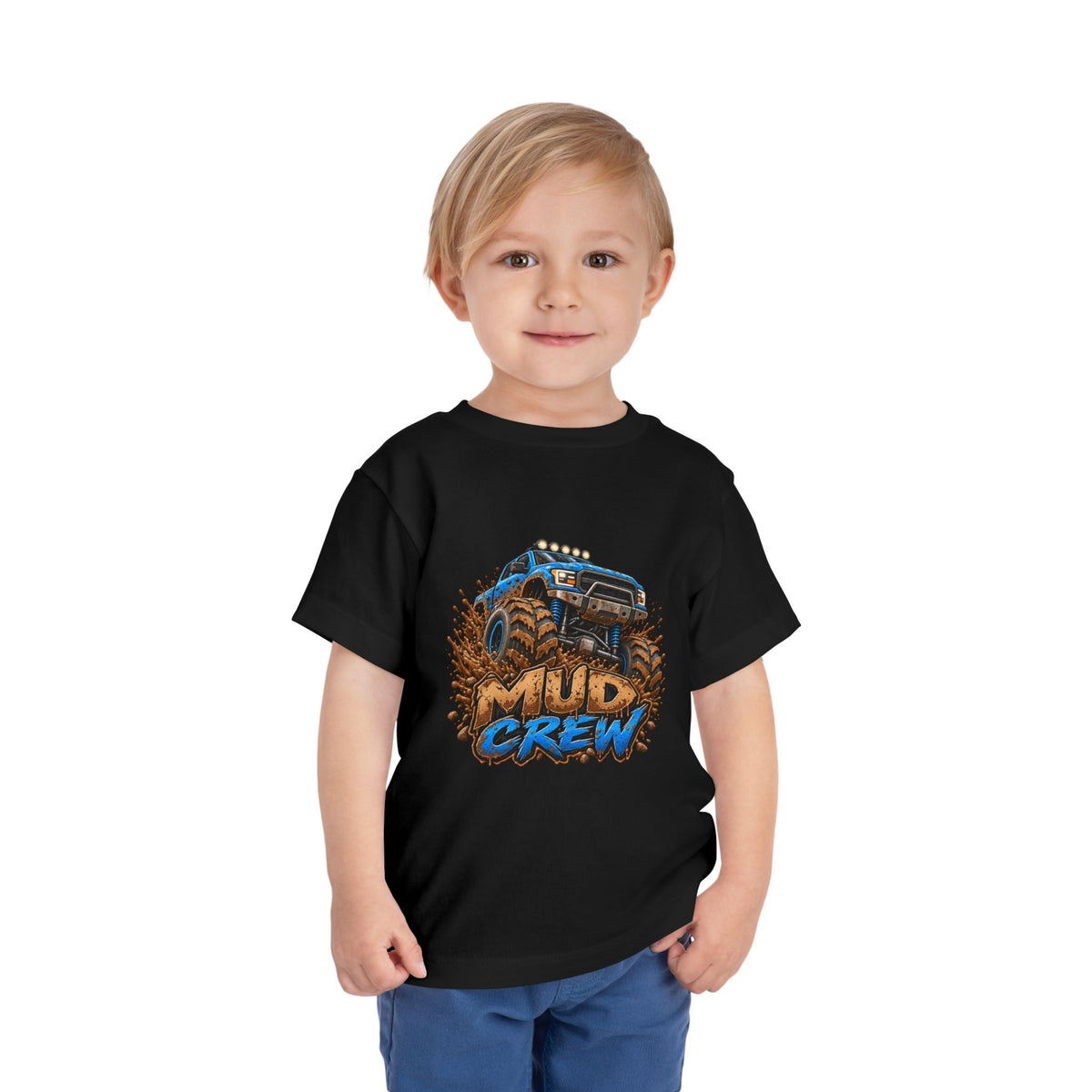 Toddler Tee - Mud Crew Monster Truck Graphic