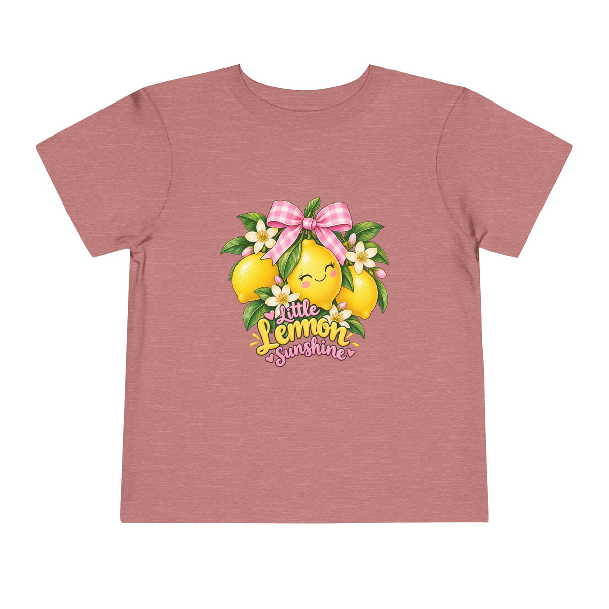 Toddler Tee — Little Lemon Sunshine Cute Fruit Graphic Shirt