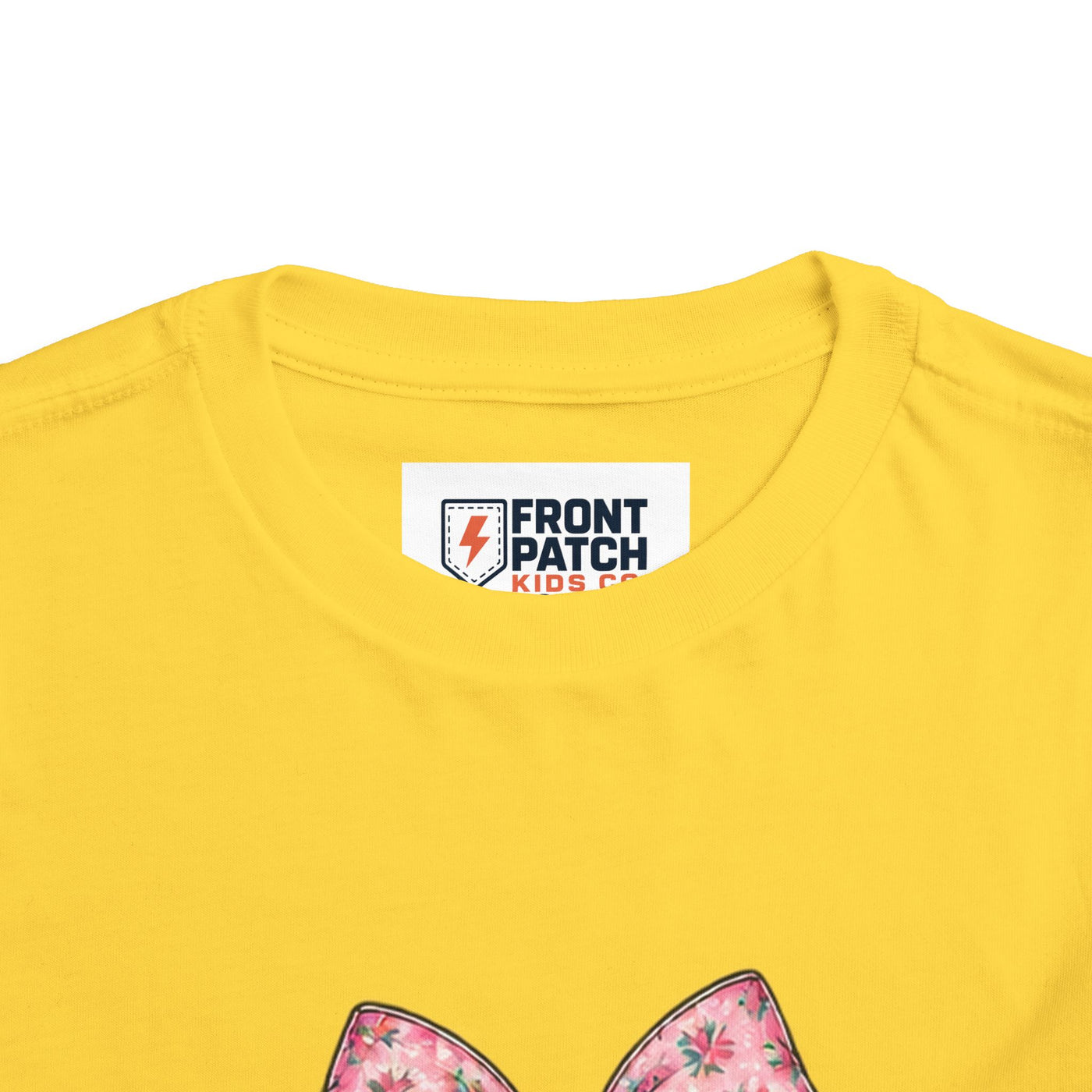 Toddler Tee — Pretty Wild Pink Bow Graphic