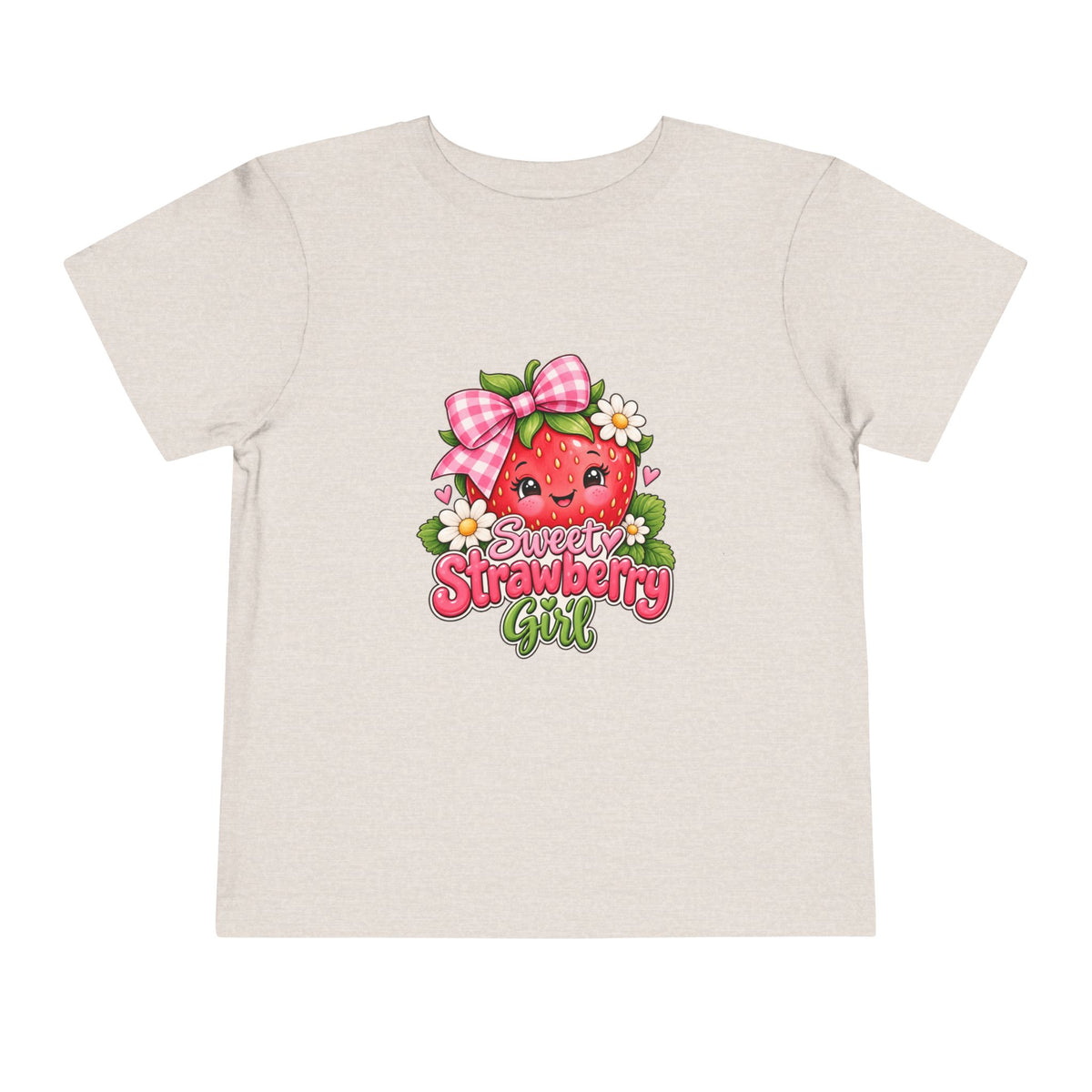 Sweet Strawberry Girl Toddler Tee