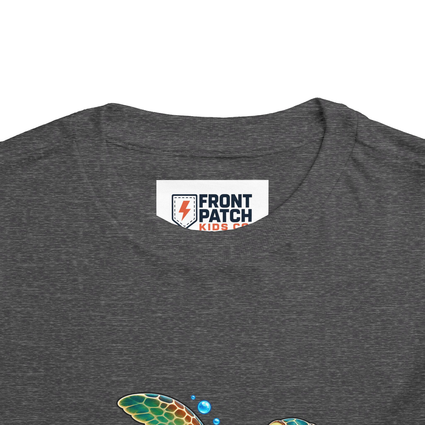 Reef Runner Toddler Tee — Sea Turtle Graphic Shirt for Kids