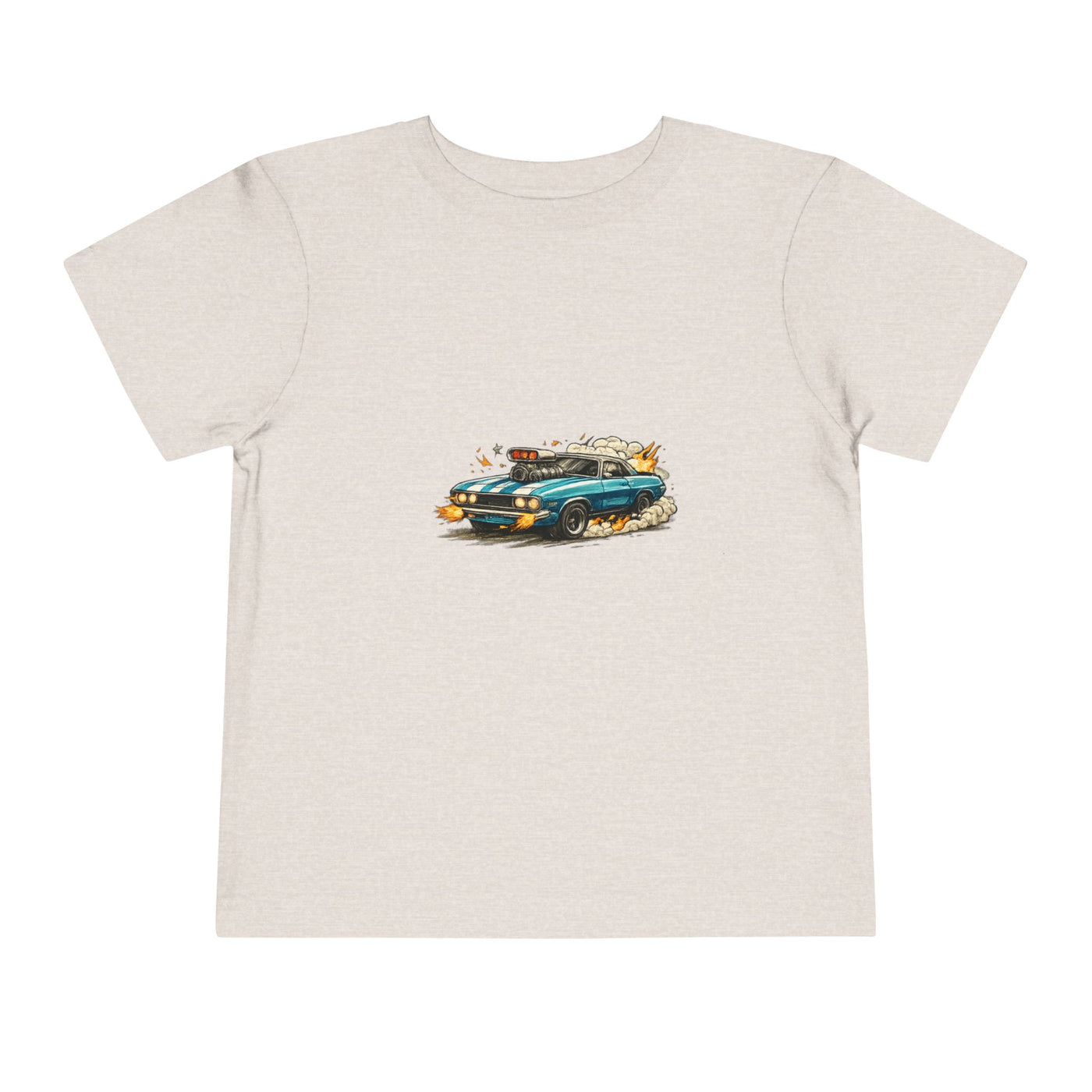 Toddler Tee — Retro Race Car Graphic Shirt