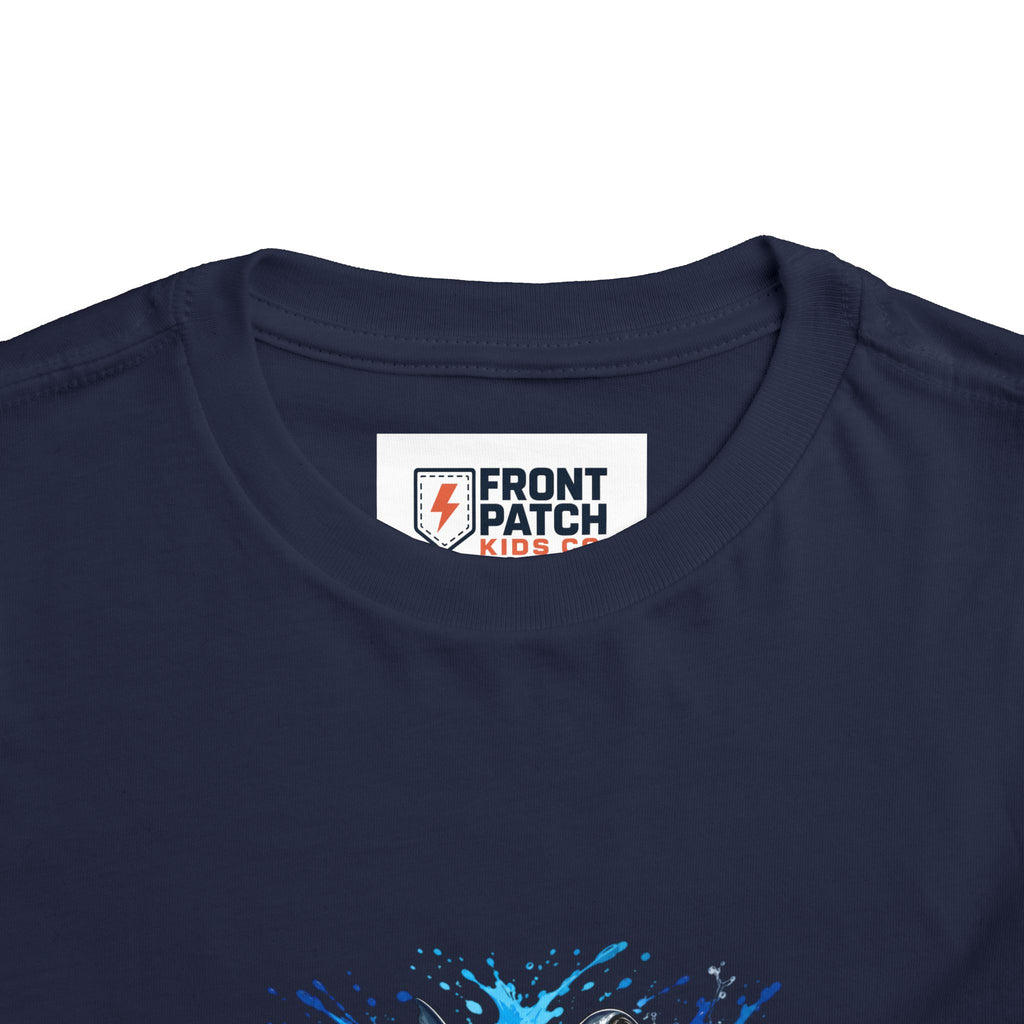 Toddler Shark T-Shirt – Playful Hammerhead Splash Tee for Kids