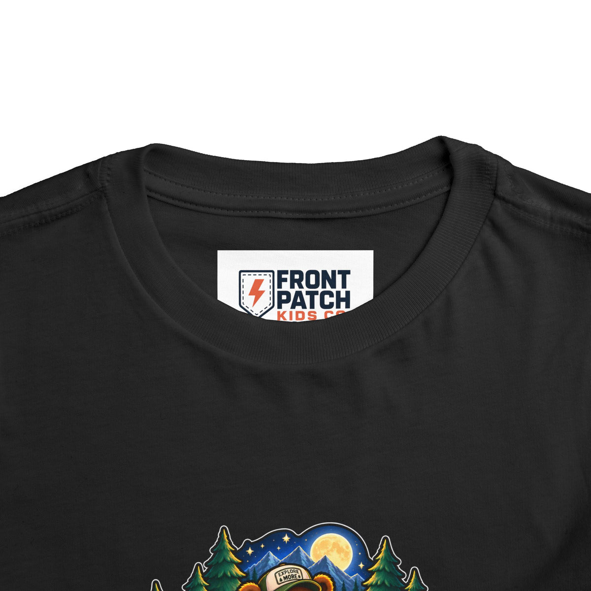 Toddler Tee — "Campfire Crew" Cute Woodland Animals Camping Shirt