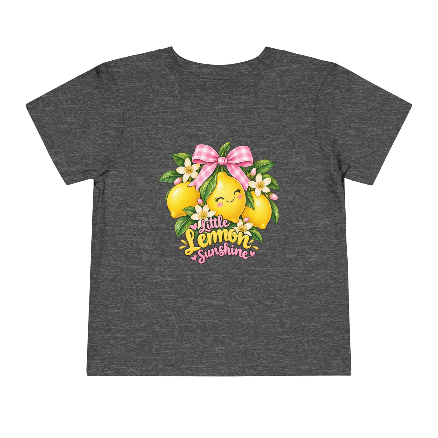 Toddler Tee — Little Lemon Sunshine Cute Fruit Graphic Shirt