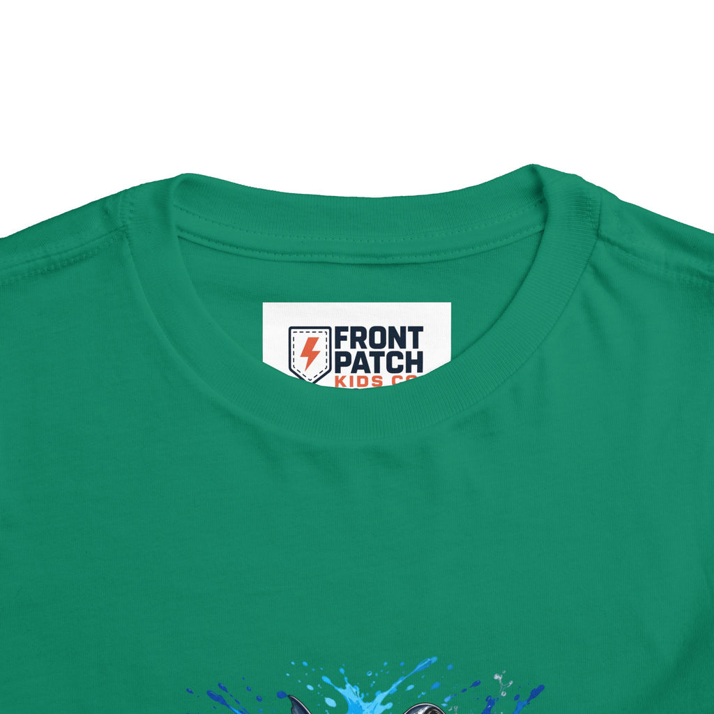 Toddler Shark T-Shirt – Playful Hammerhead Splash Tee for Kids