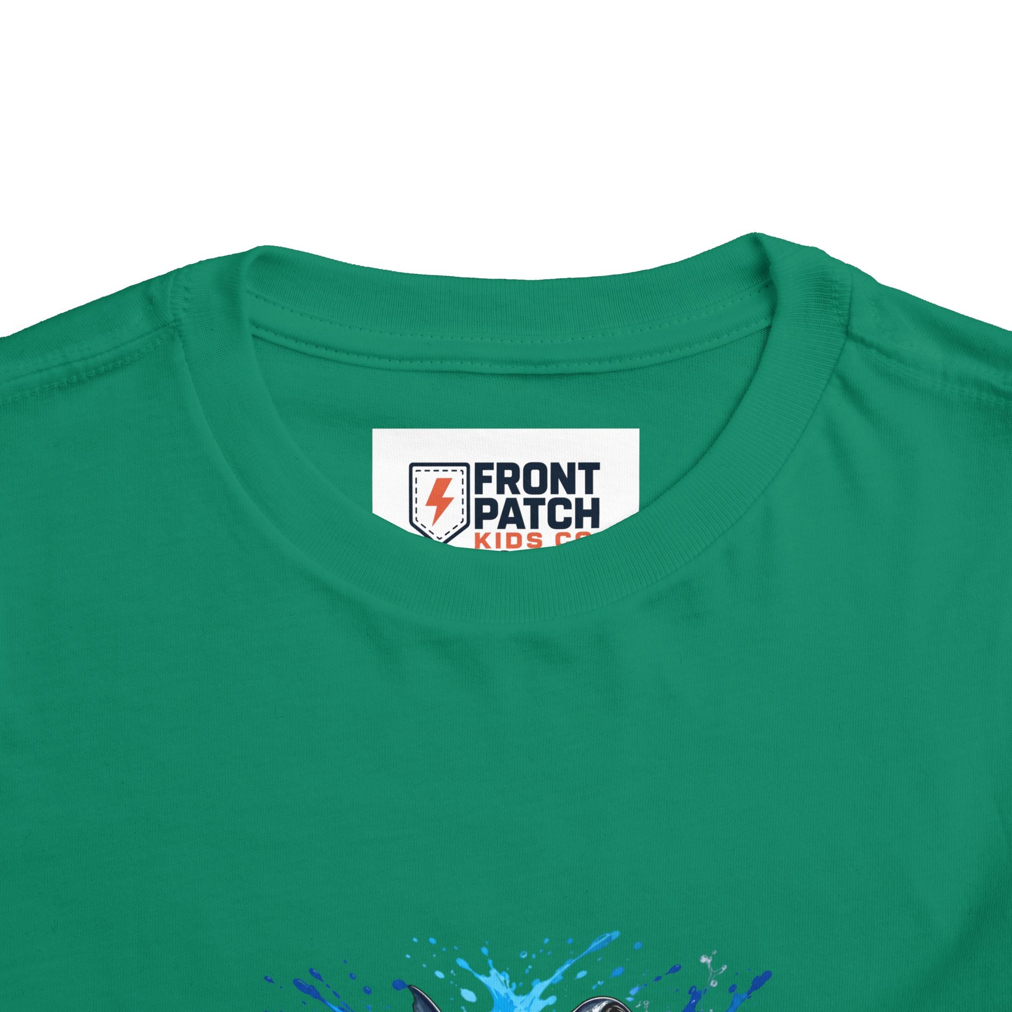 Toddler Shark T-Shirt – Playful Hammerhead Splash Tee for Kids
