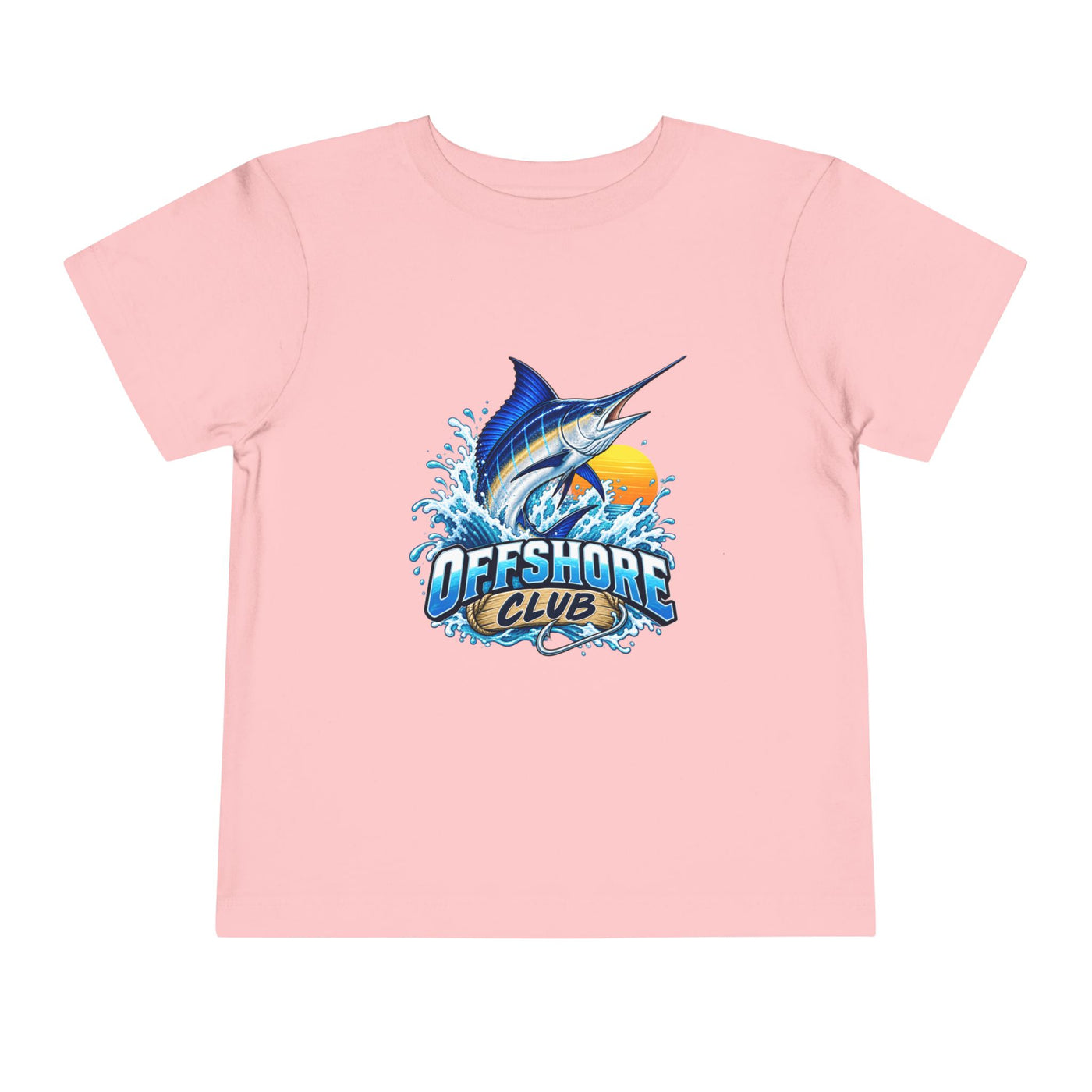 Toddler Tee — "Offshore Club" Marlin Surf & Sunset Kids Shirt