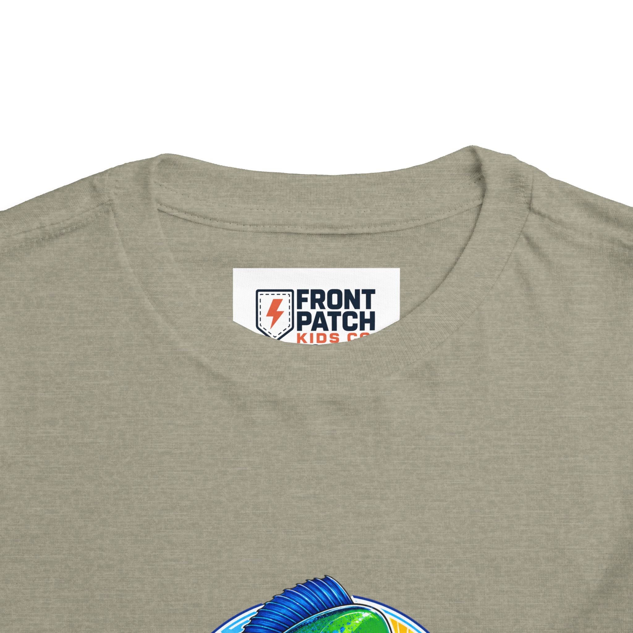 Toddler Tee — Colorful Mahi Mahi Fish Surf Ocean Graphic