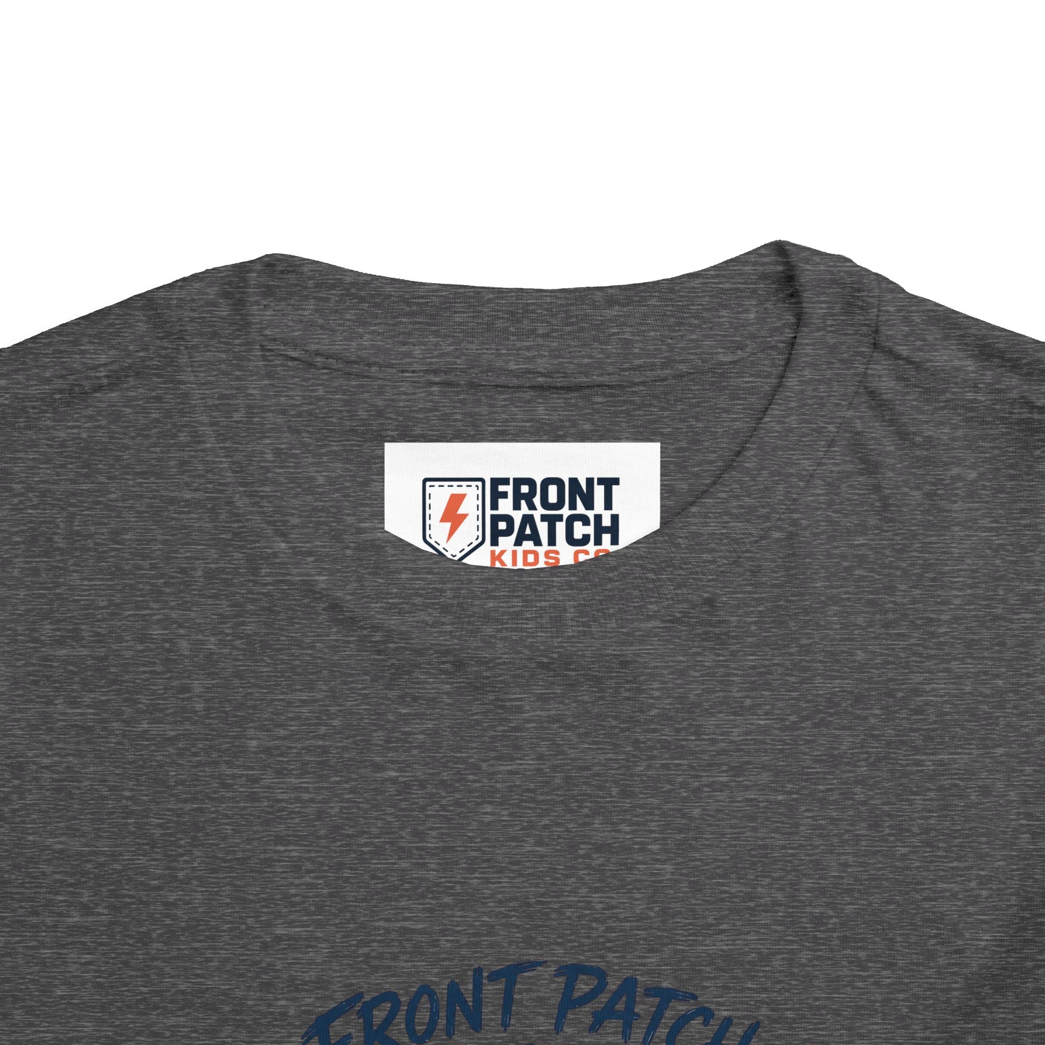 Toddler Shark Tee - "Front Patch" Ocean Shark Graphic Kids Shirt