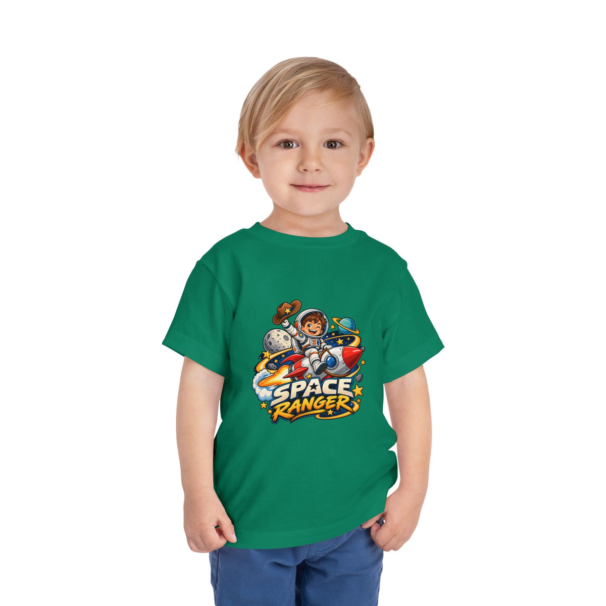 Space Ranger Toddler Tee — Cute Astronaut Kids Shirt
