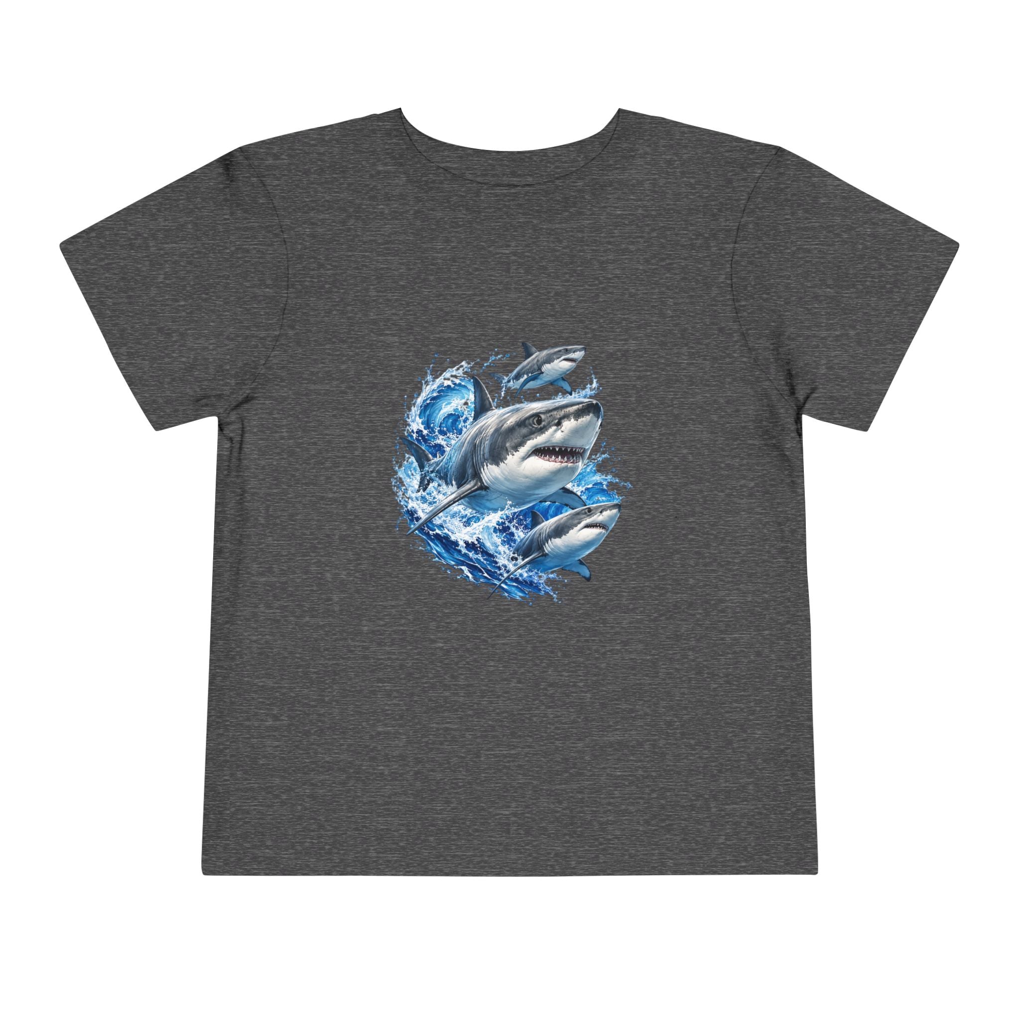 Toddler Shark Tee — Playful Ocean Sharks Graphic Shirt
