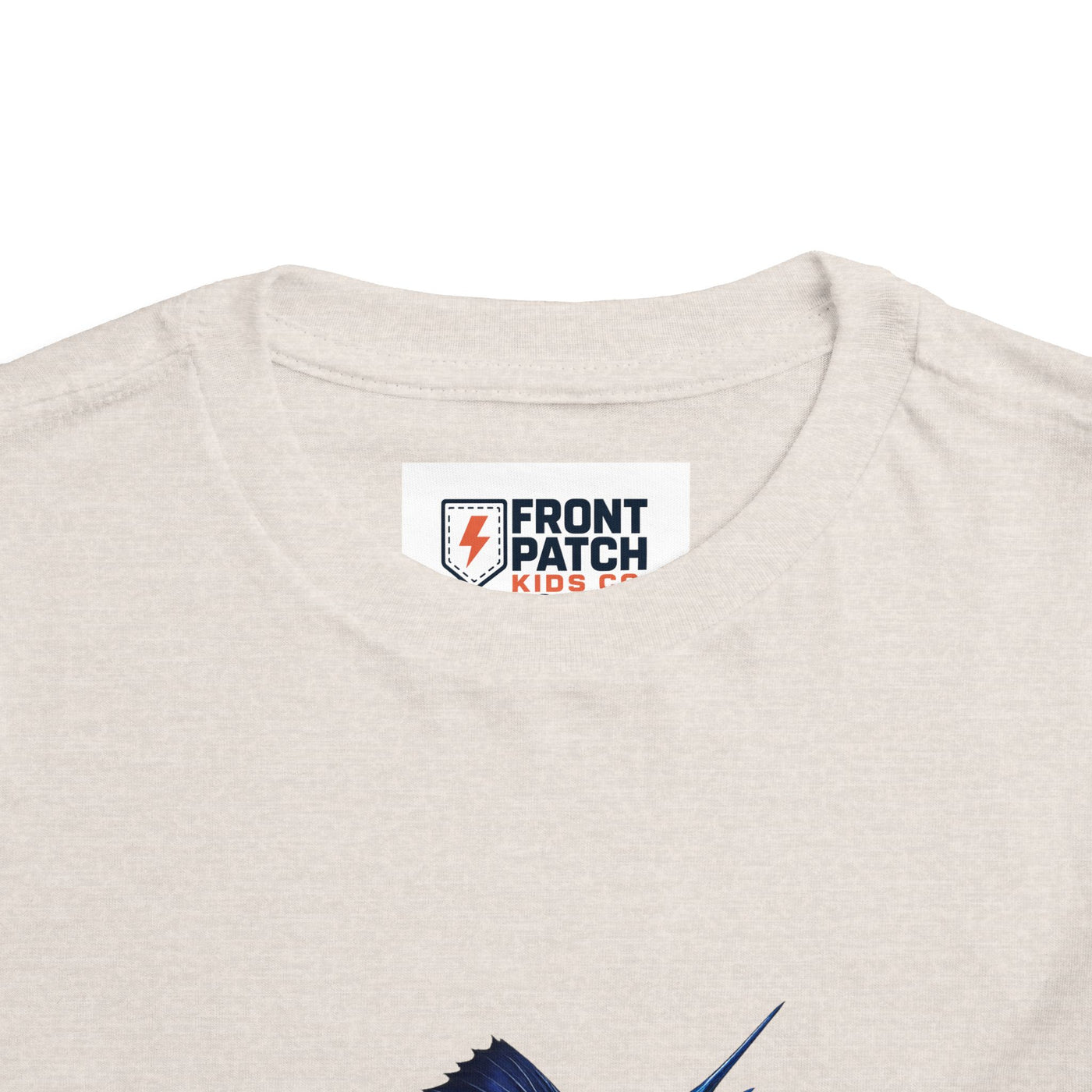 Toddler Tee – Blue Marlin Splash Fishing Shirt