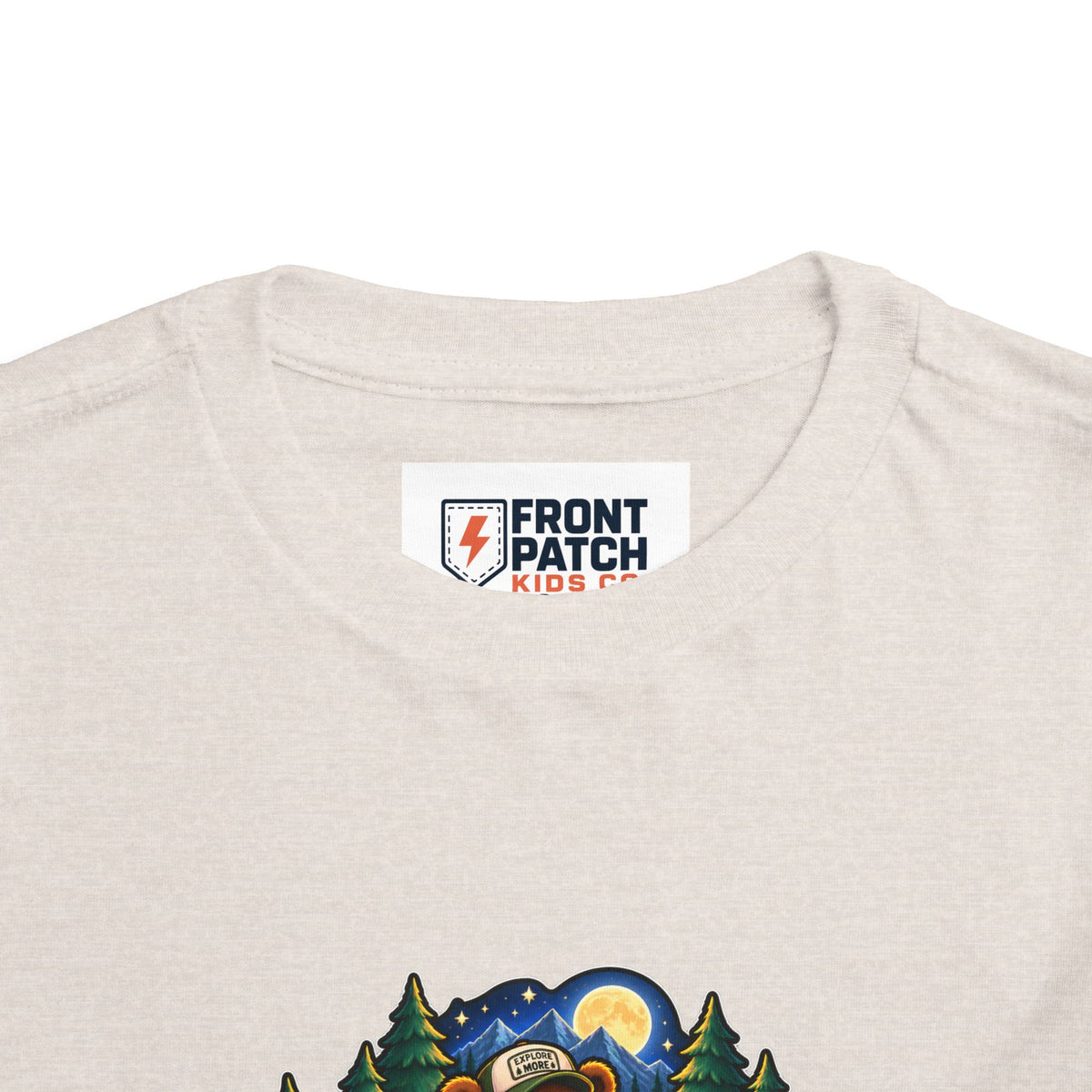 Toddler Tee — "Campfire Crew" Cute Woodland Animals Camping Shirt