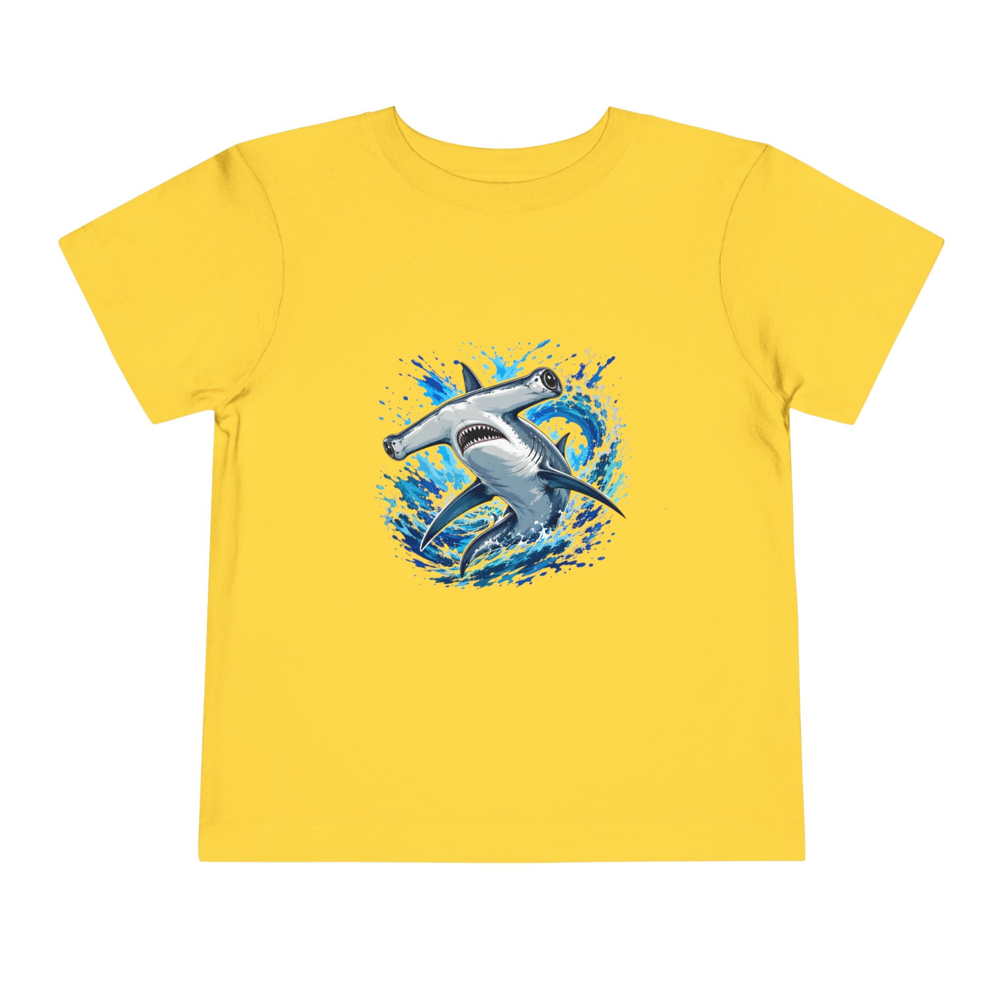 Toddler Shark T-Shirt – Playful Hammerhead Splash Tee for Kids