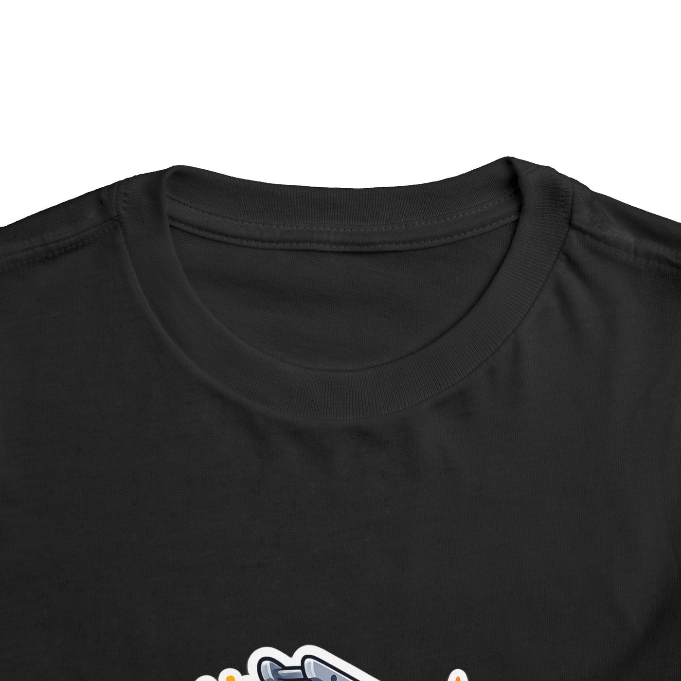 Toddler Tee — Cute Cartoon Fire Truck Graphic Shirt for Kids