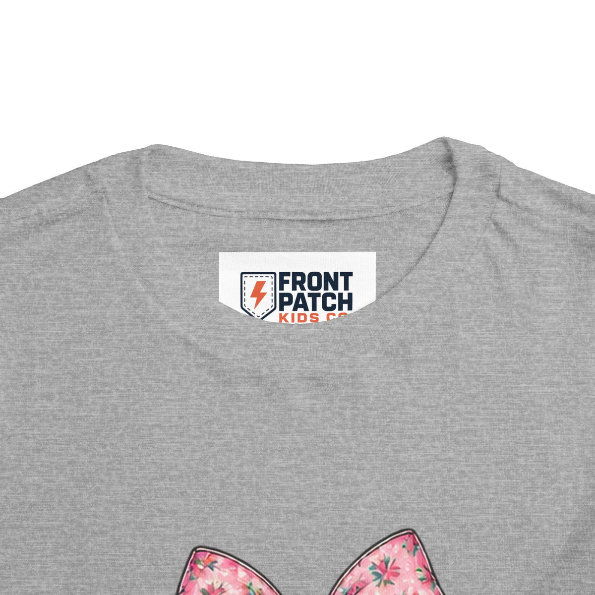 Toddler Tee — Pretty Wild Pink Bow Graphic
