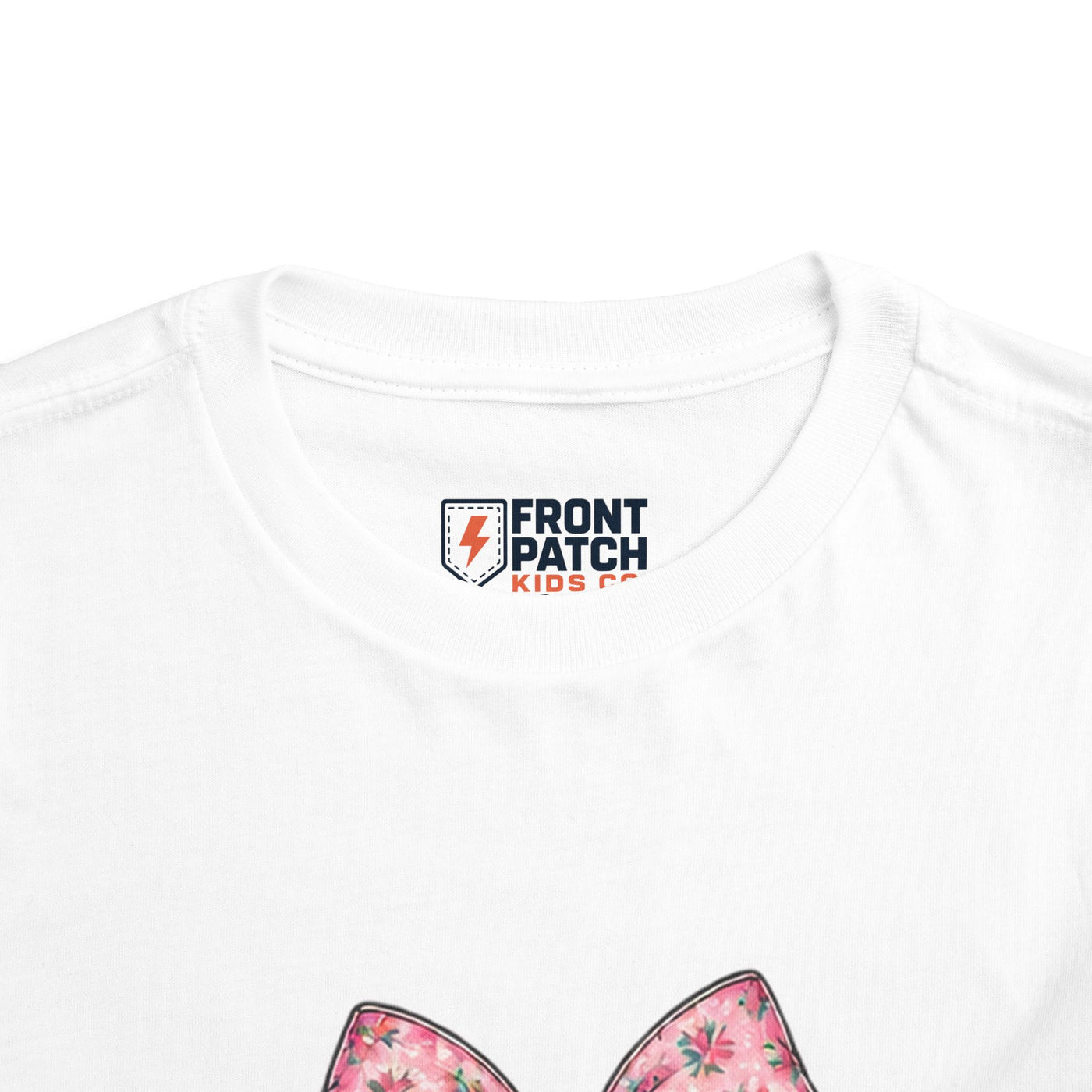 Toddler Tee — Pretty Wild Pink Bow Graphic