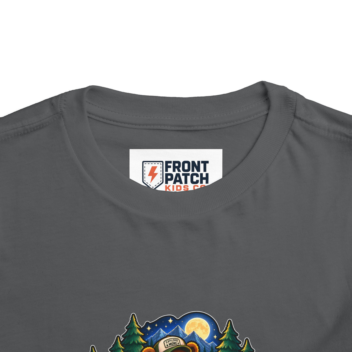 Toddler Tee — "Campfire Crew" Cute Woodland Animals Camping Shirt