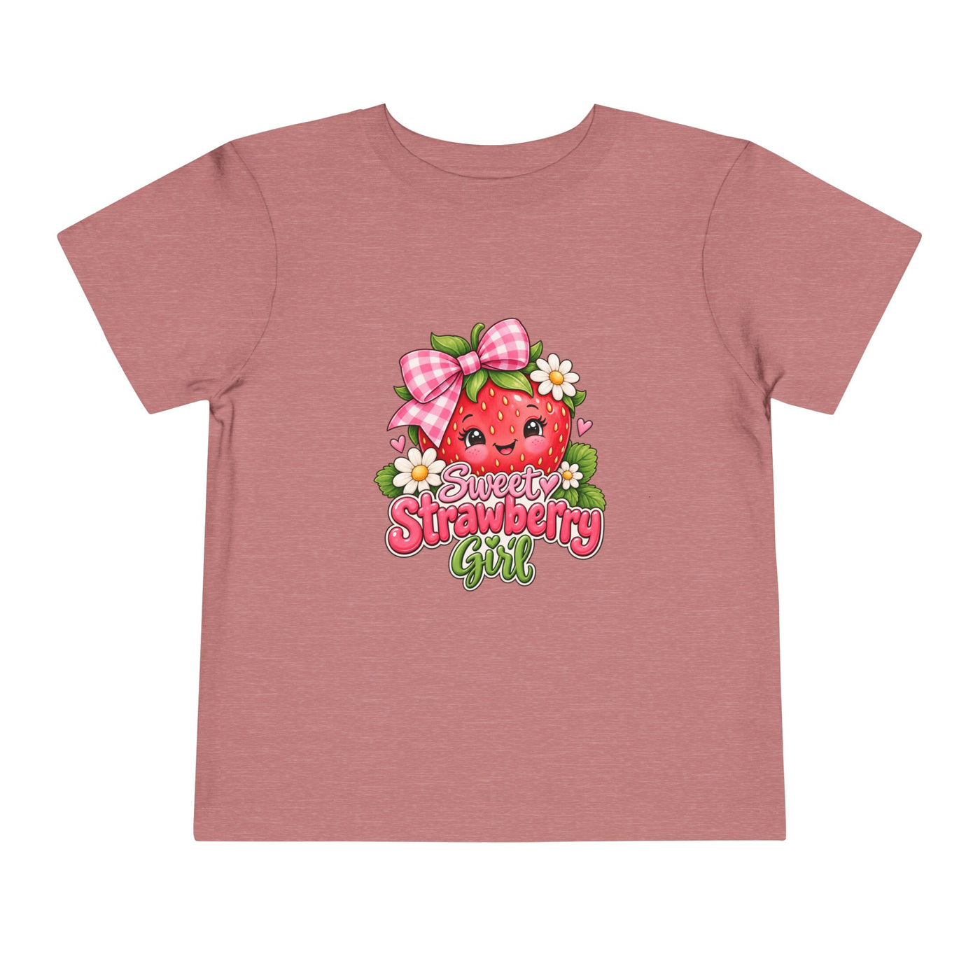 Sweet Strawberry Girl Toddler Tee