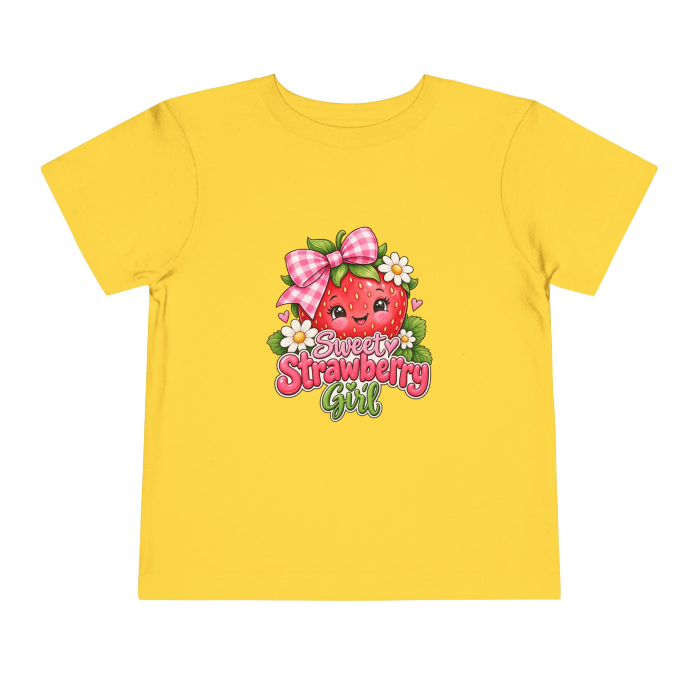 Sweet Strawberry Girl Toddler Tee