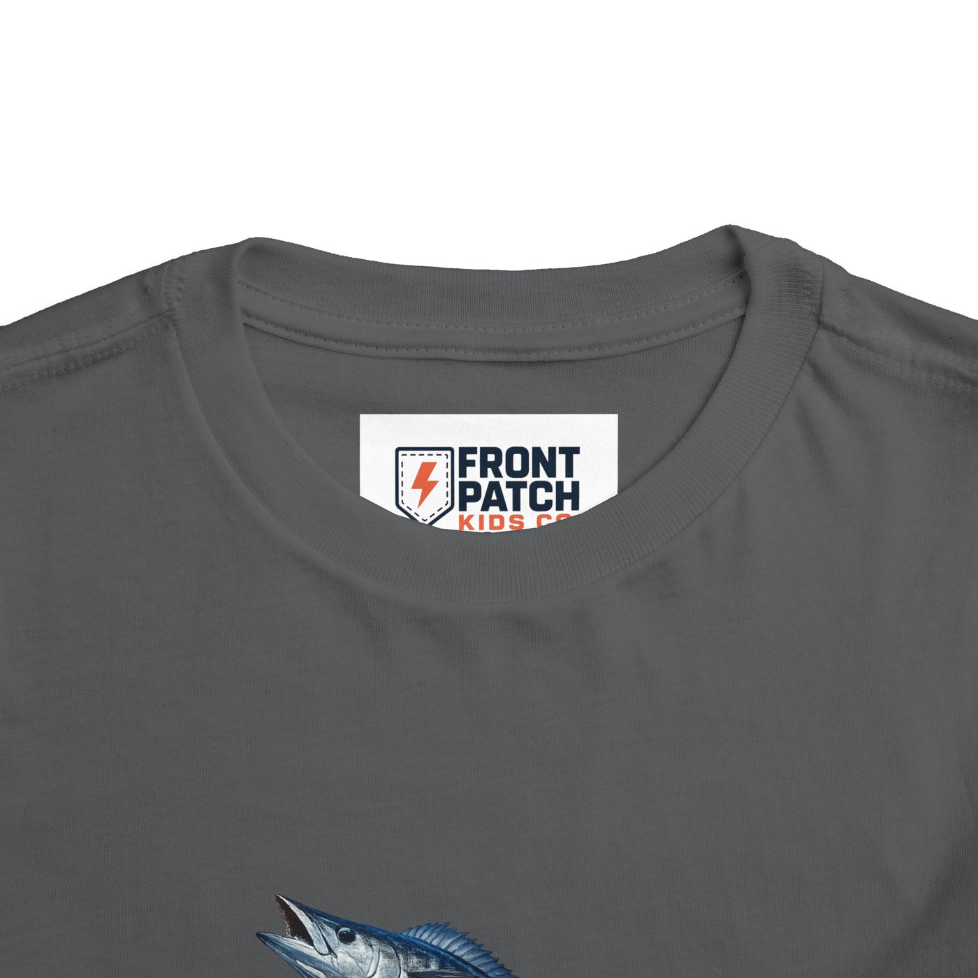 Toddler Tee - Blue Leaping Tuna Fish Graphic