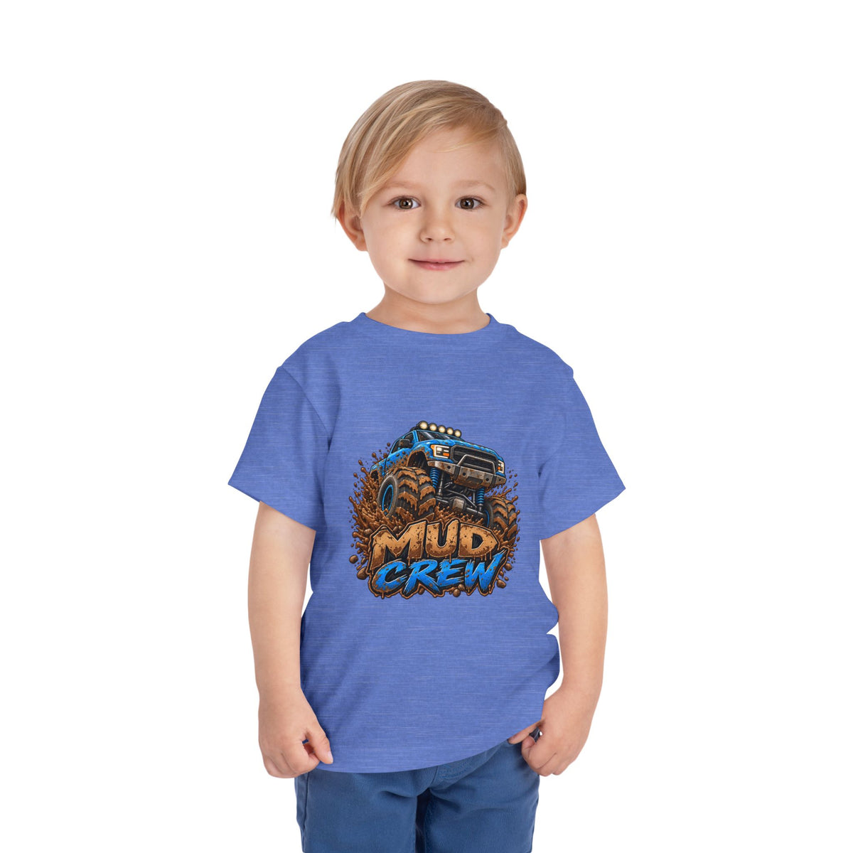 Toddler Tee - Mud Crew Monster Truck Graphic