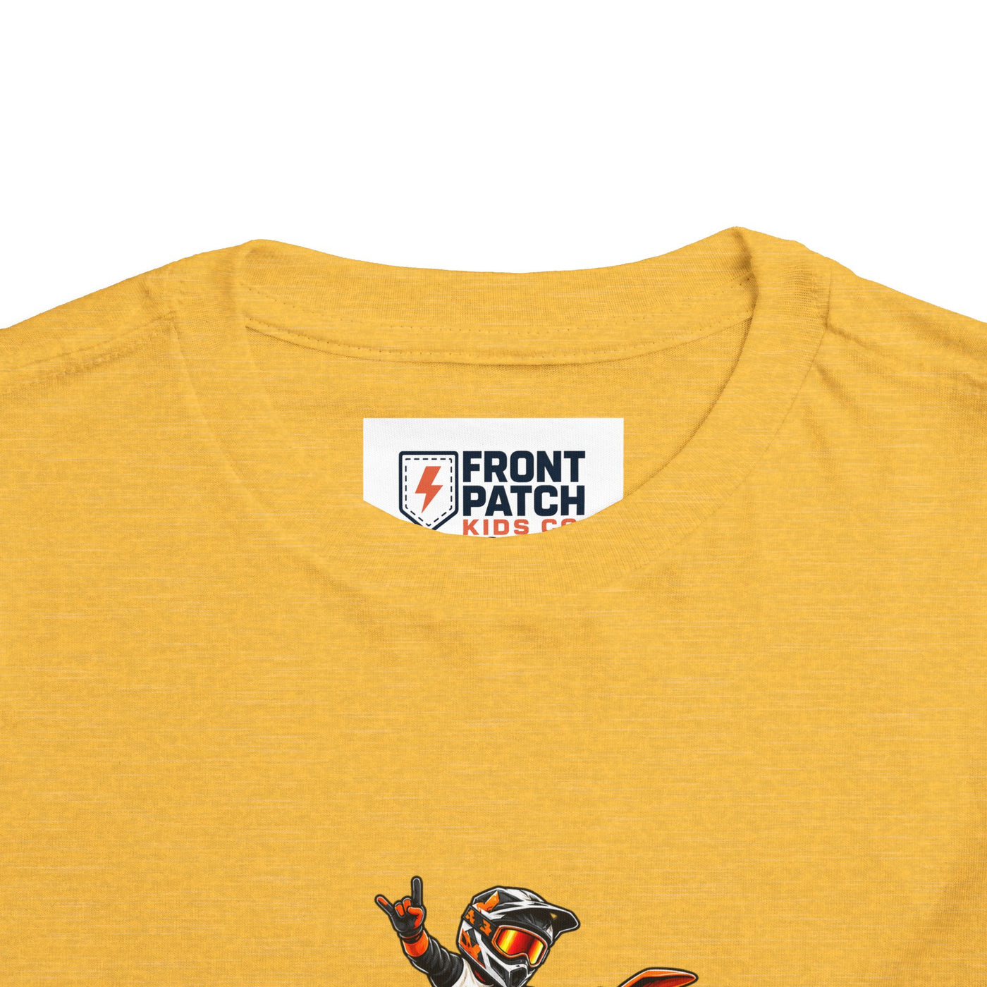 Toddler Tee — "Full Send" Dirt Bike Graphic