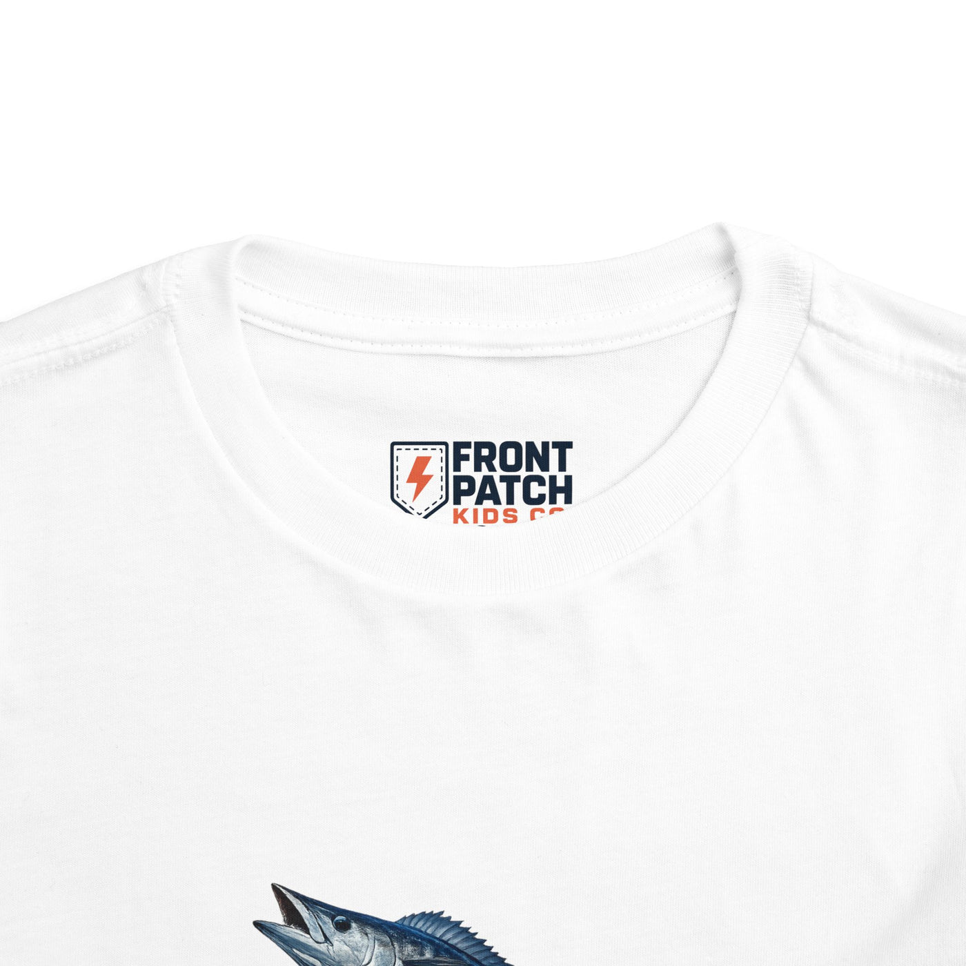 Toddler Tee - Blue Leaping Tuna Fish Graphic