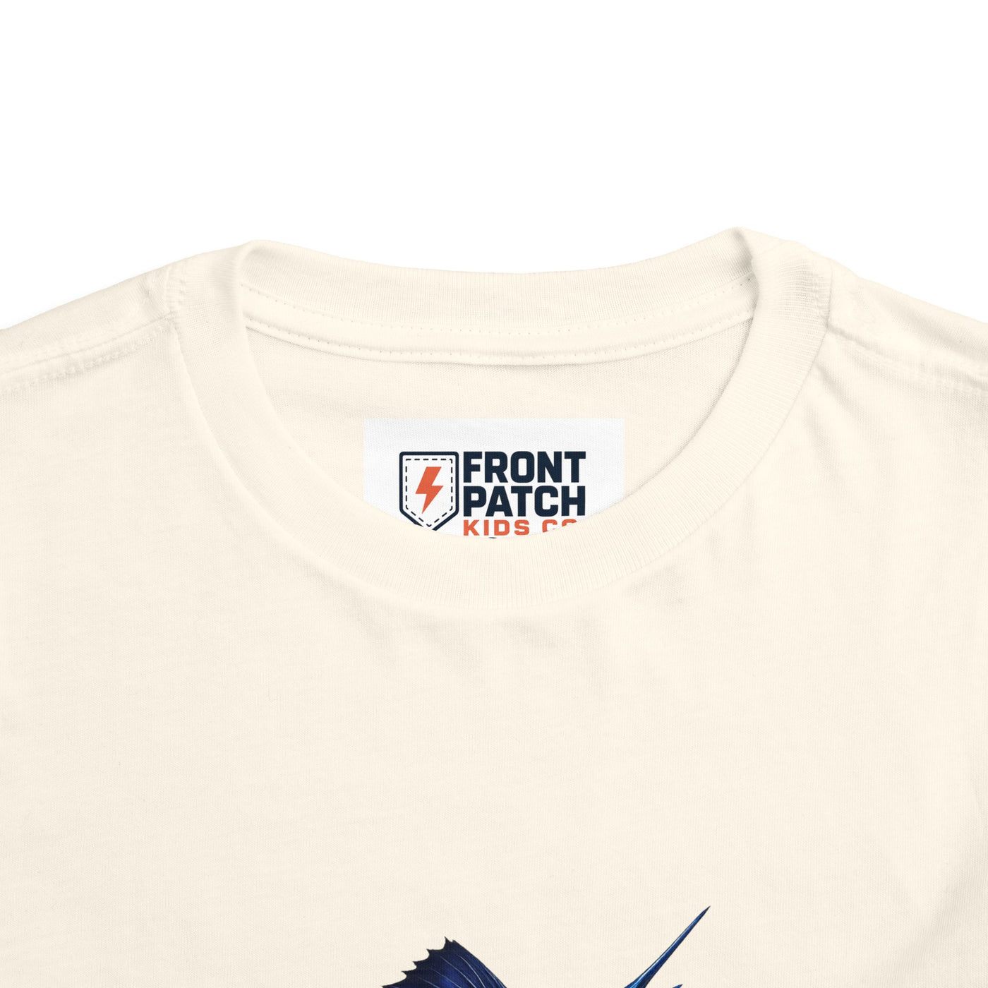 Toddler Tee – Blue Marlin Splash Fishing Shirt