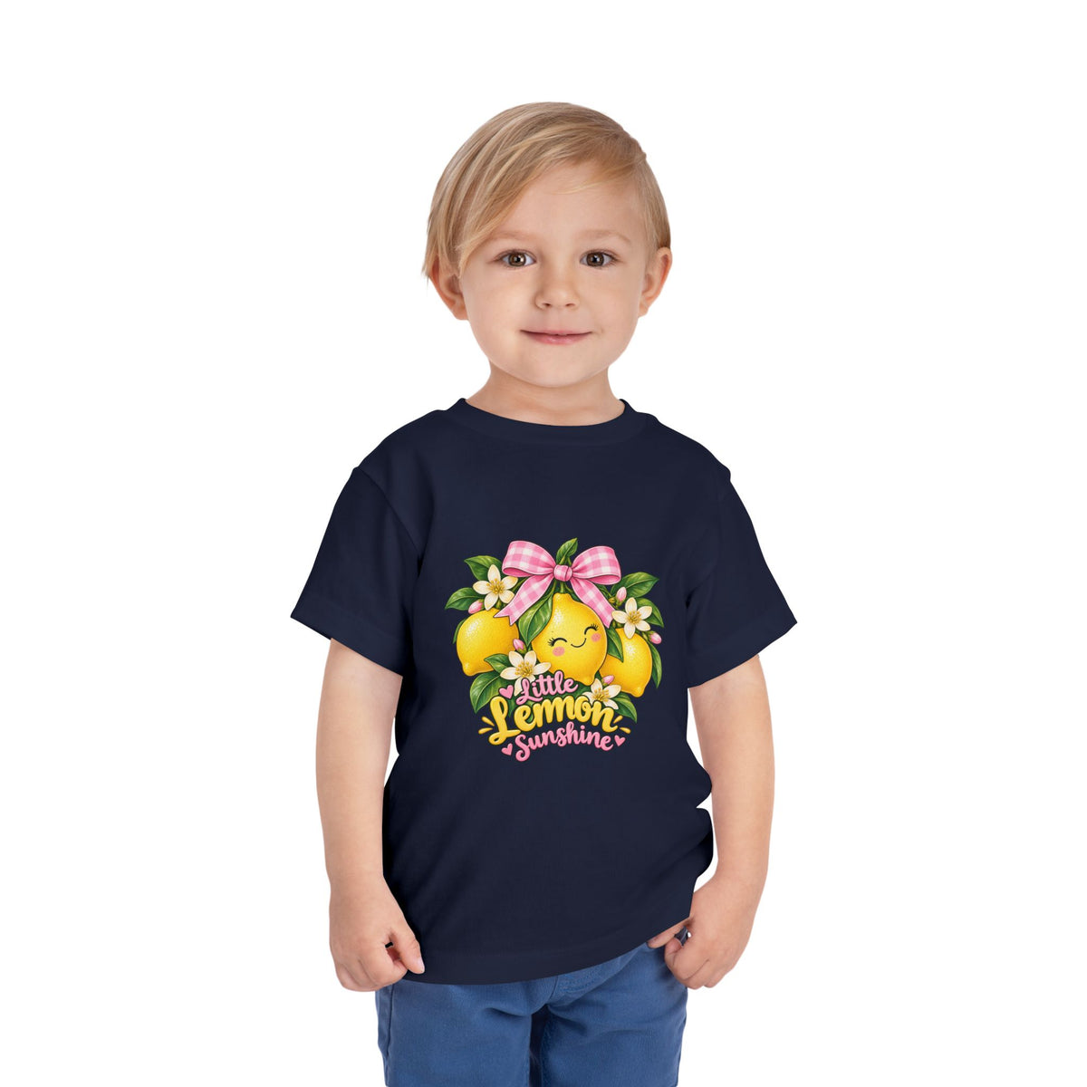 Toddler Tee — Little Lemon Sunshine Cute Fruit Graphic Shirt