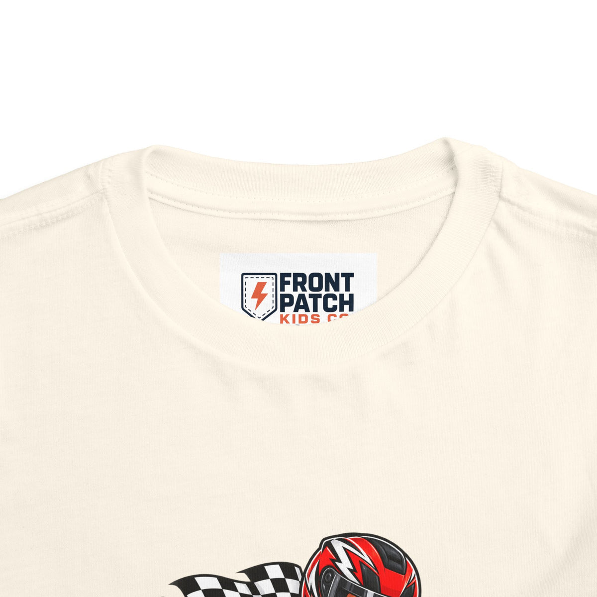 Toddler Tee — "Tiny Track Legend" Racing Car Graphic