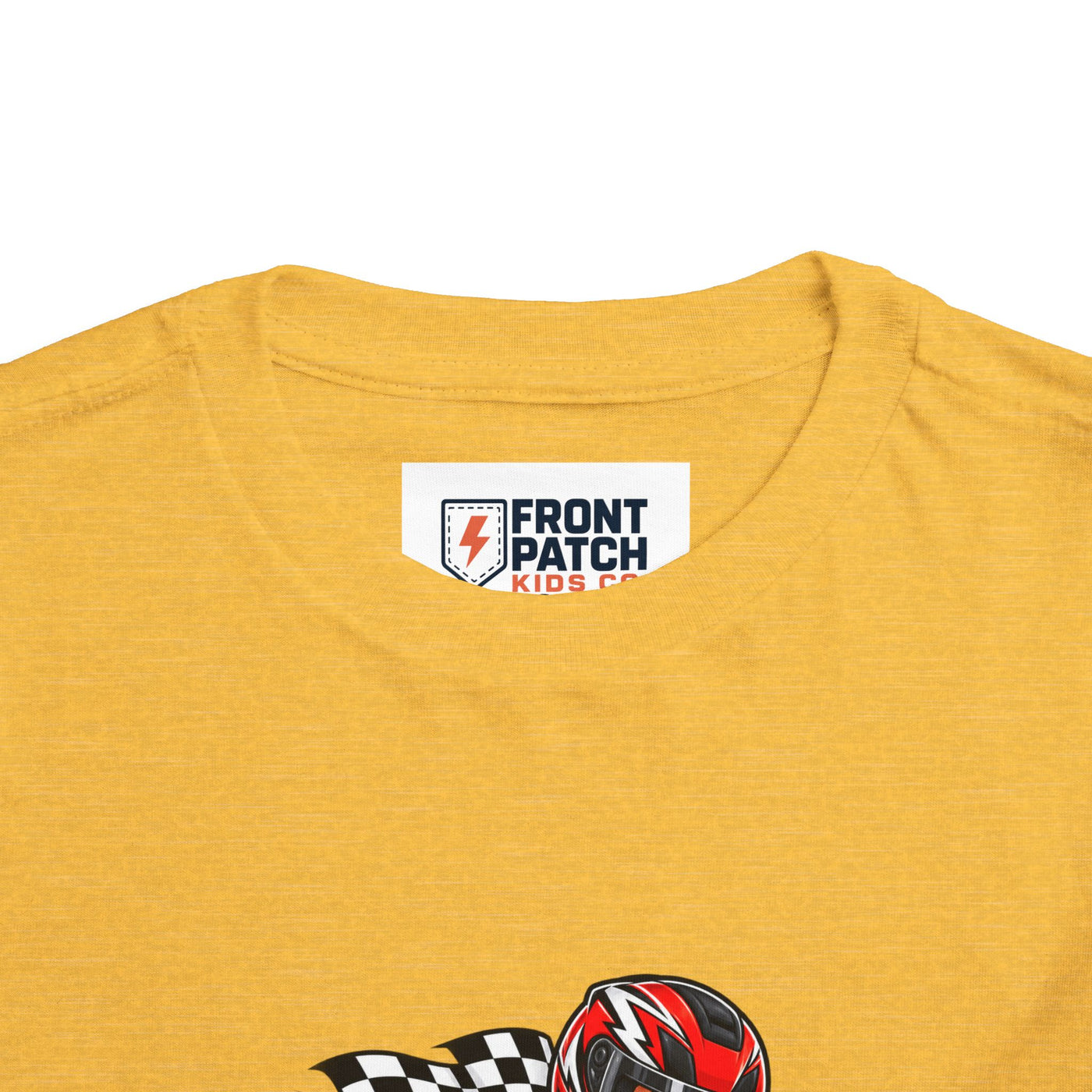 Toddler Tee — "Tiny Track Legend" Racing Car Graphic