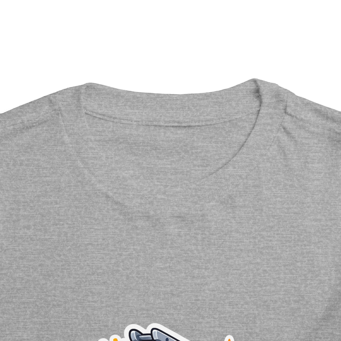 Toddler Tee — Cute Cartoon Fire Truck Graphic Shirt for Kids