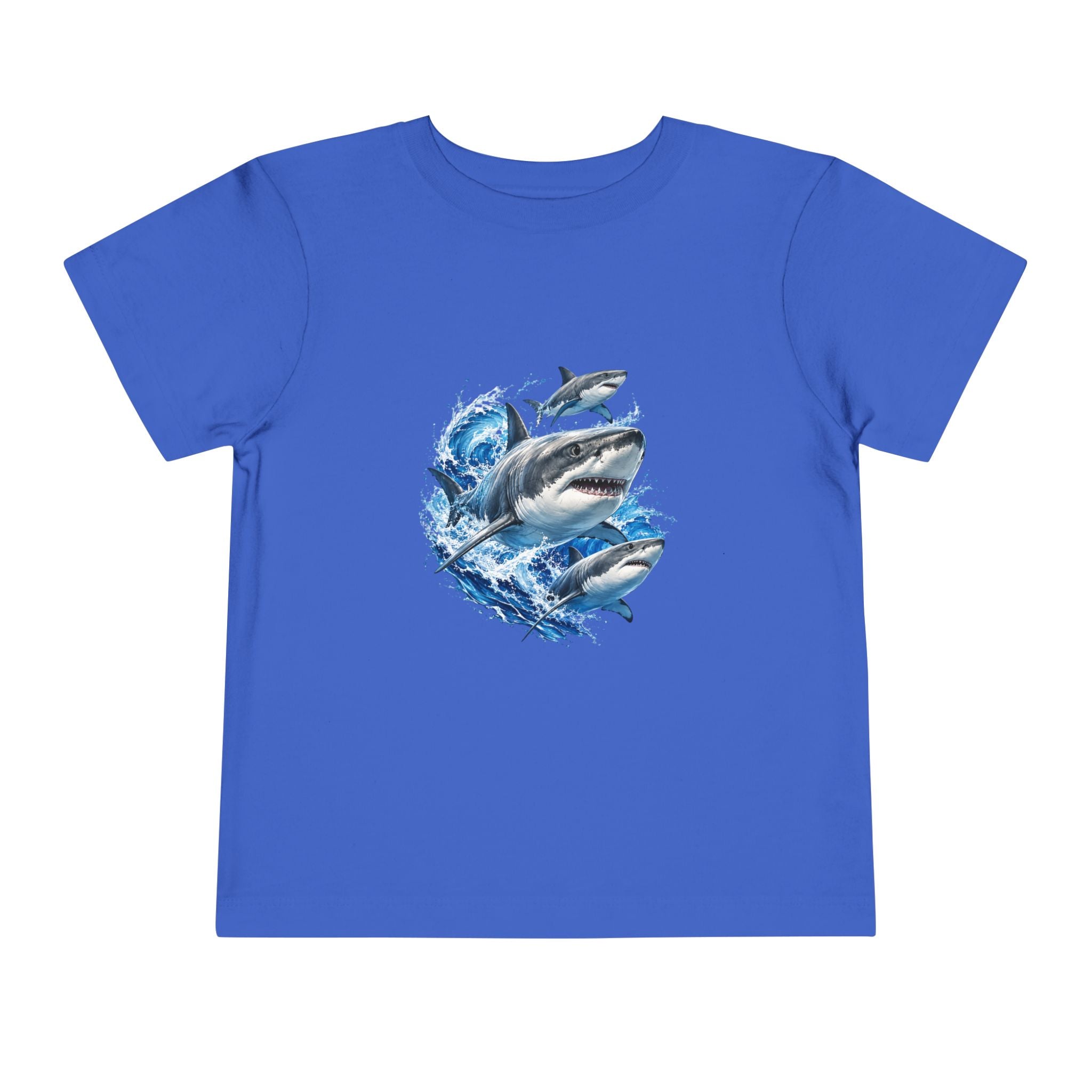 Toddler Shark Tee — Playful Ocean Sharks Graphic Shirt