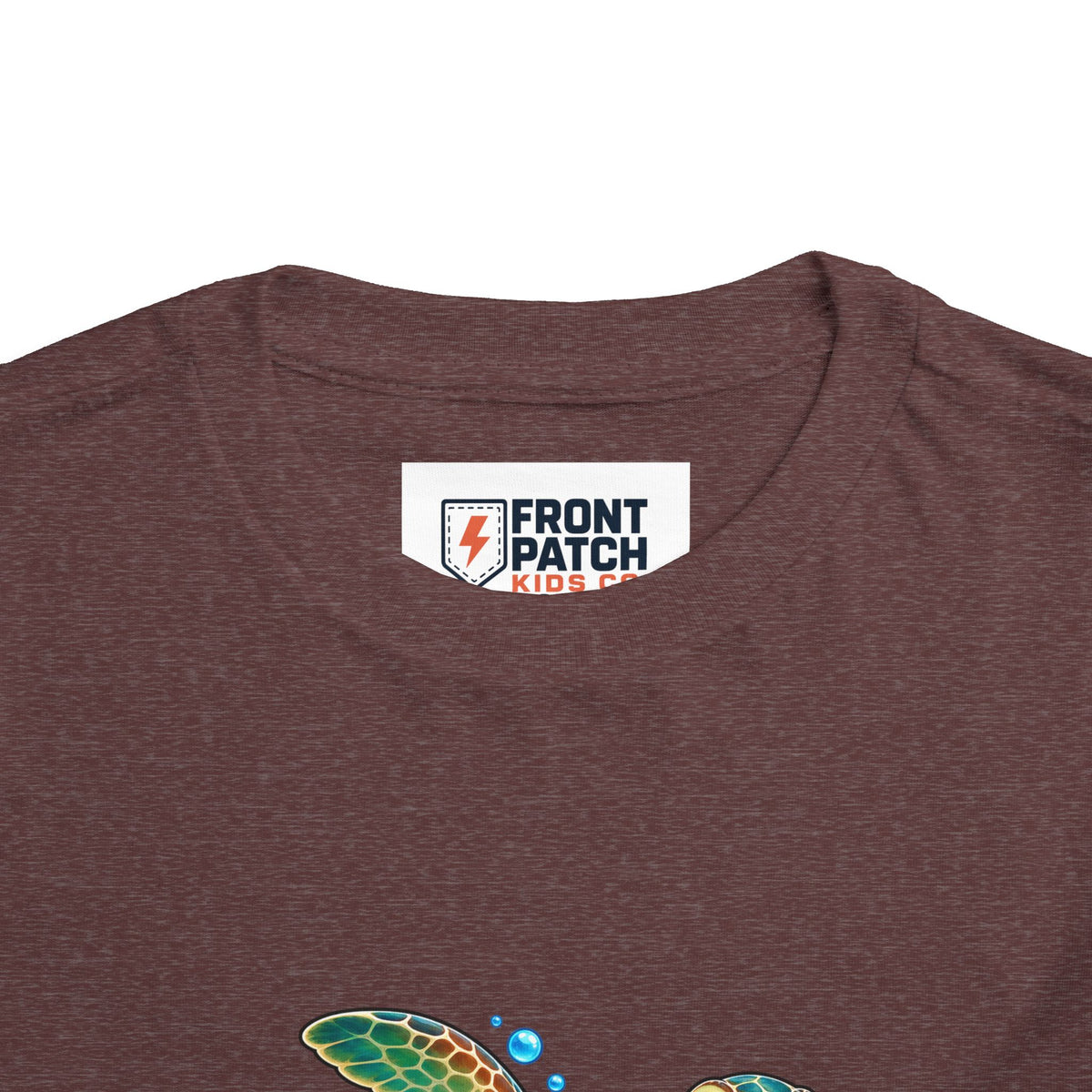 Reef Runner Toddler Tee — Sea Turtle Graphic Shirt for Kids