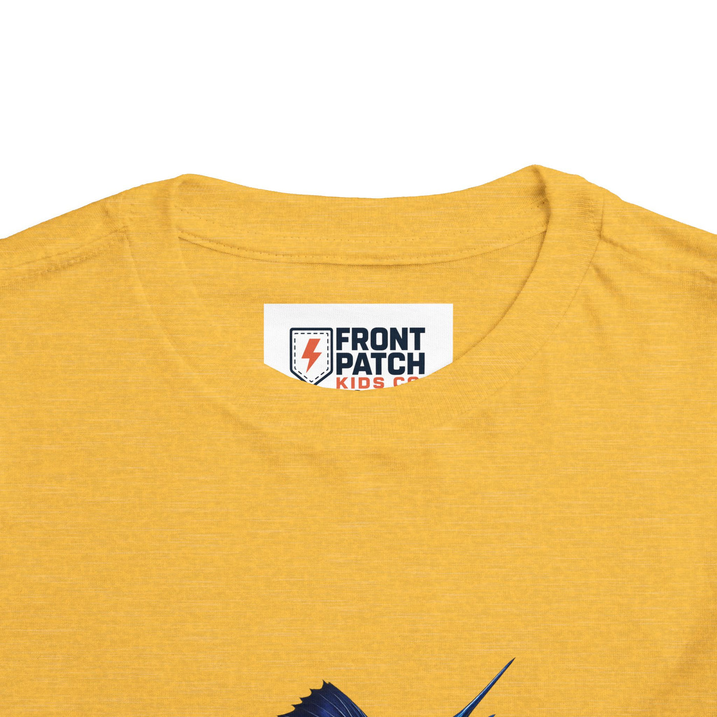 Toddler Tee – Blue Marlin Splash Fishing Shirt